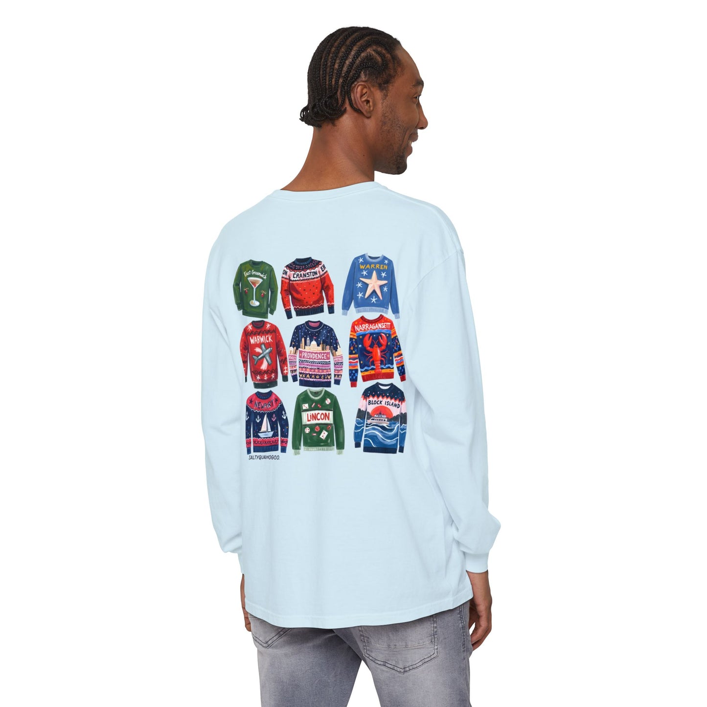 RI Ugly Sweater - Long Sleeve T-Shirt