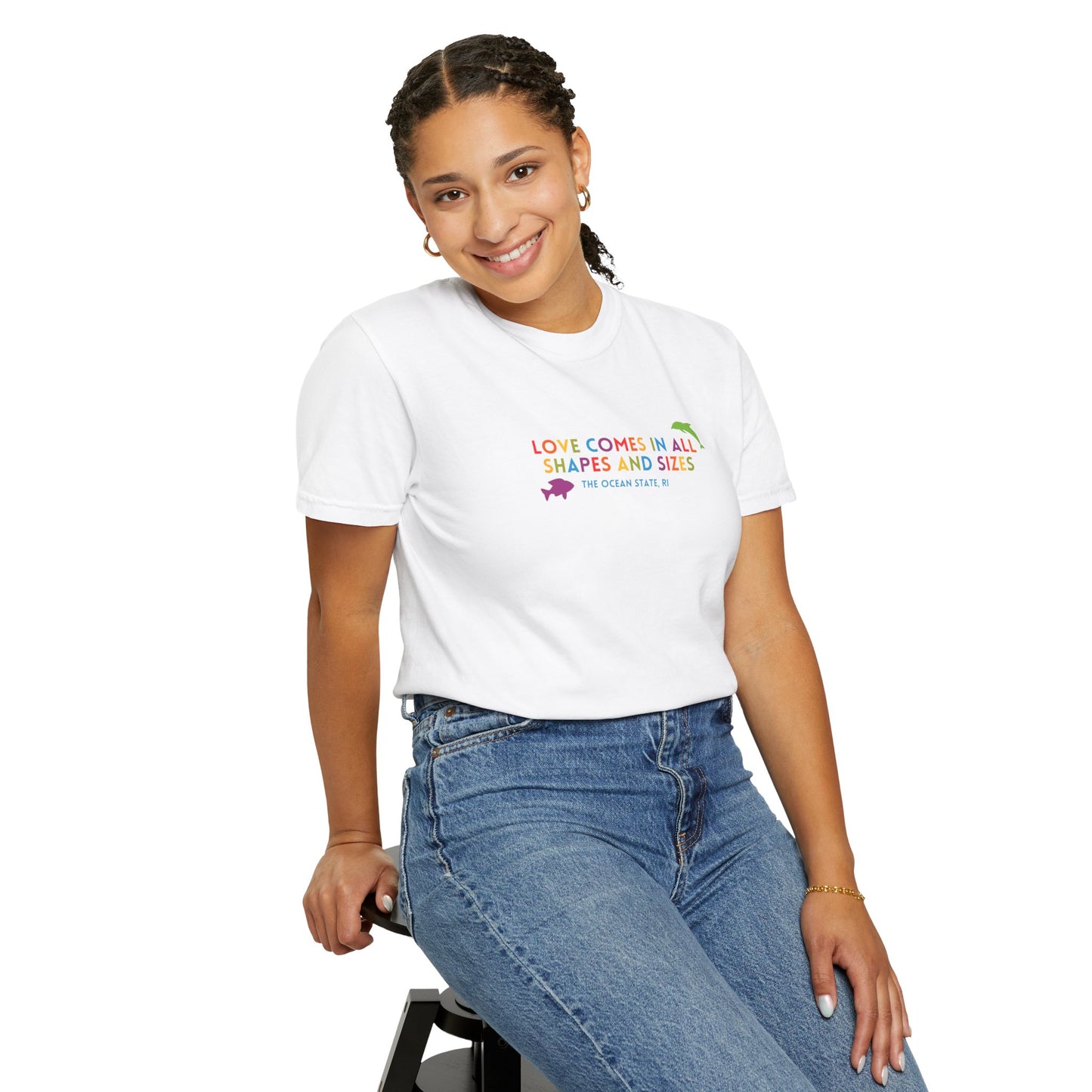 Love Comes in all Shapes and Sizes PRIDE shirts