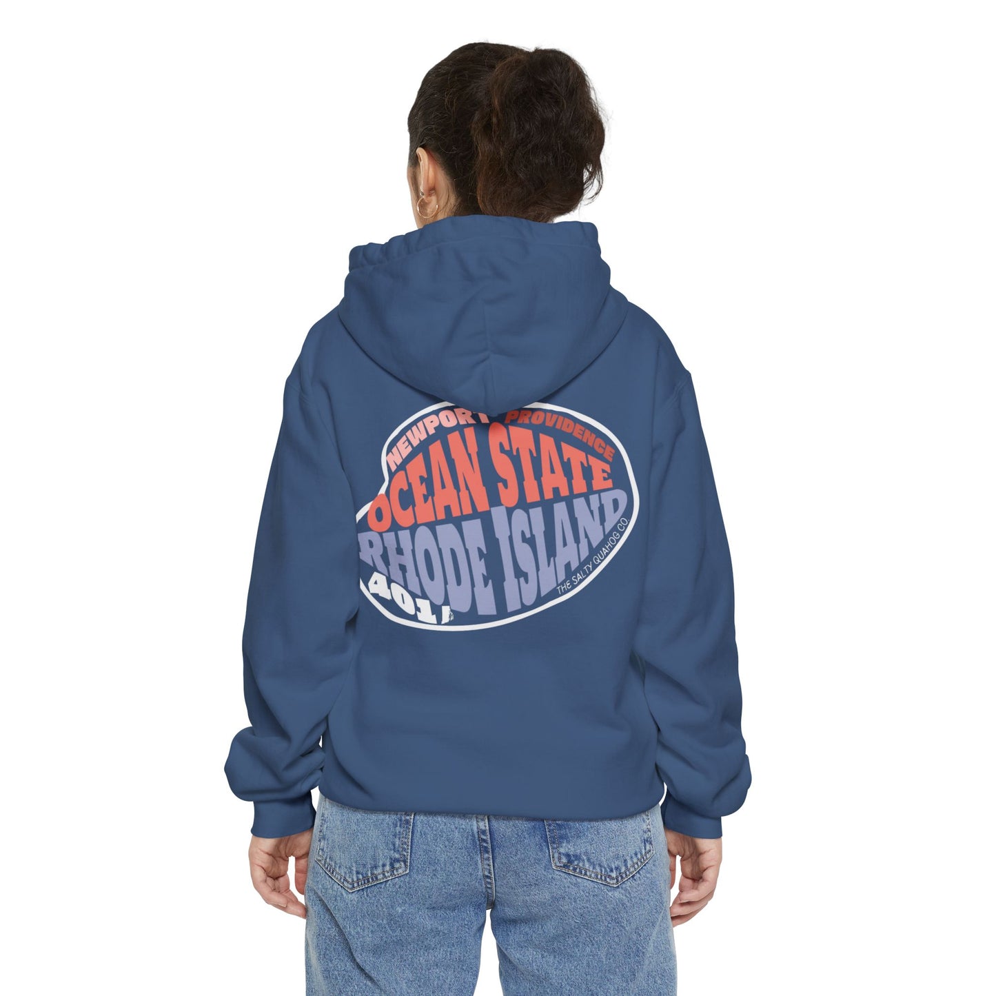 Rhode Island Quahog Shell Hoodie