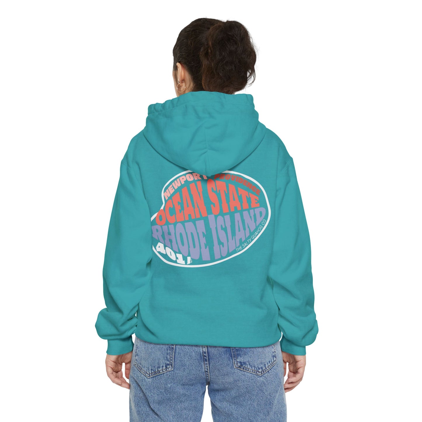 Rhode Island Quahog Shell Hoodie