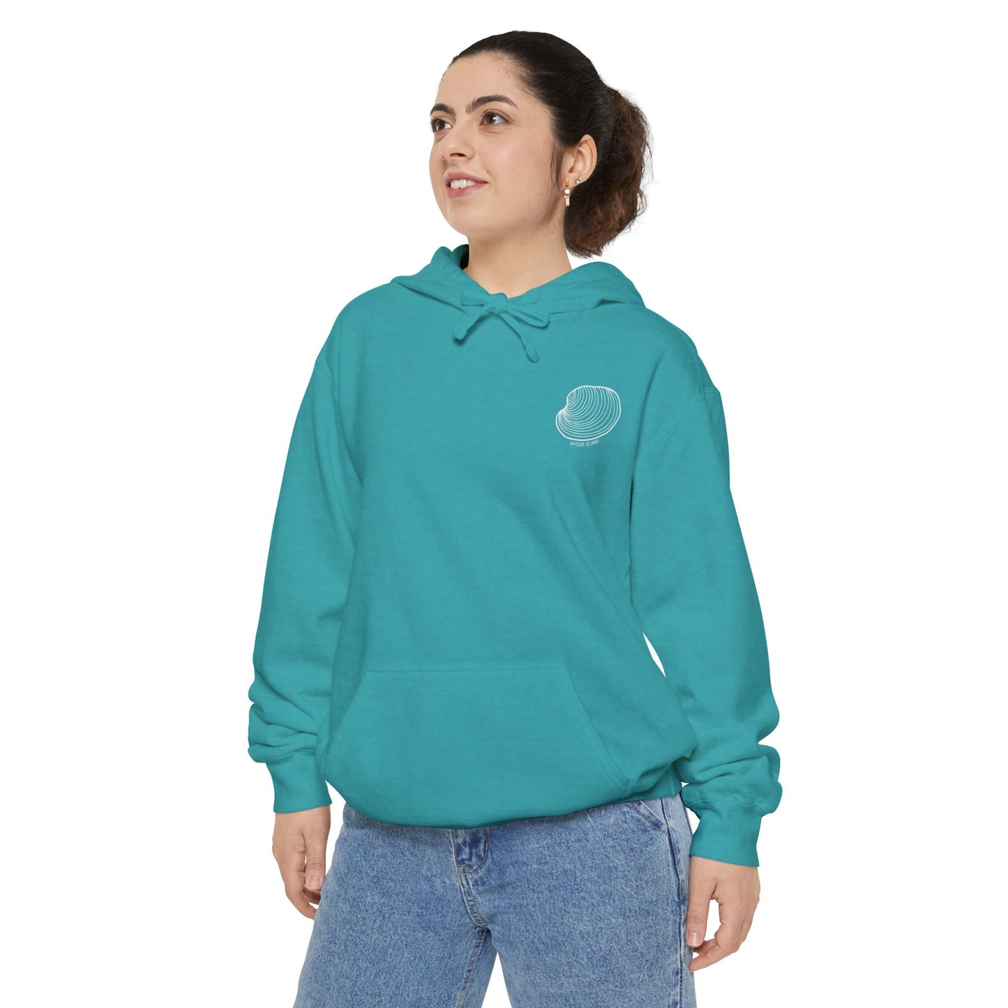 Rhode Island Quahog Shell Hoodie