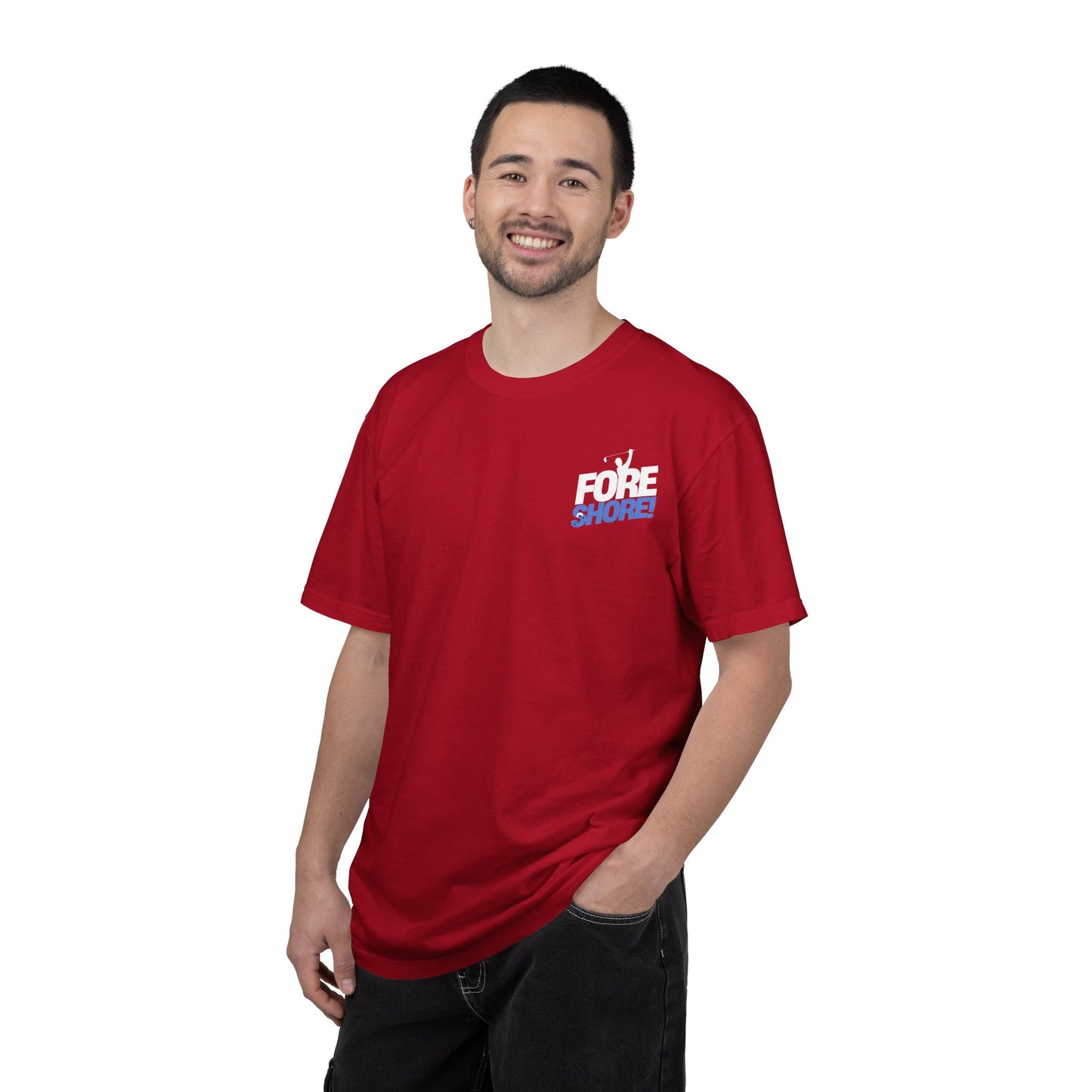 Fore Shore- Golfer Coastal Tee