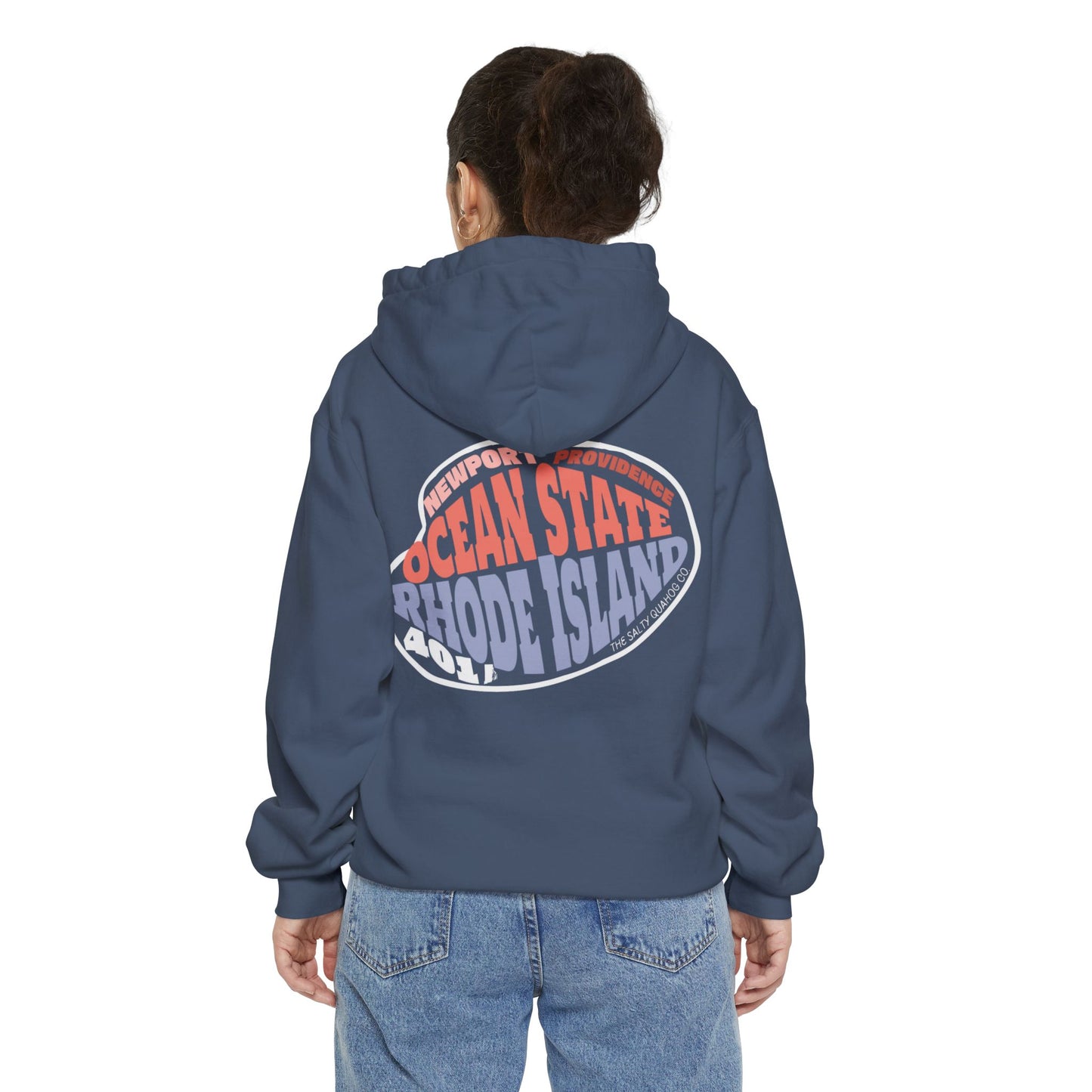 Rhode Island Quahog Shell Hoodie