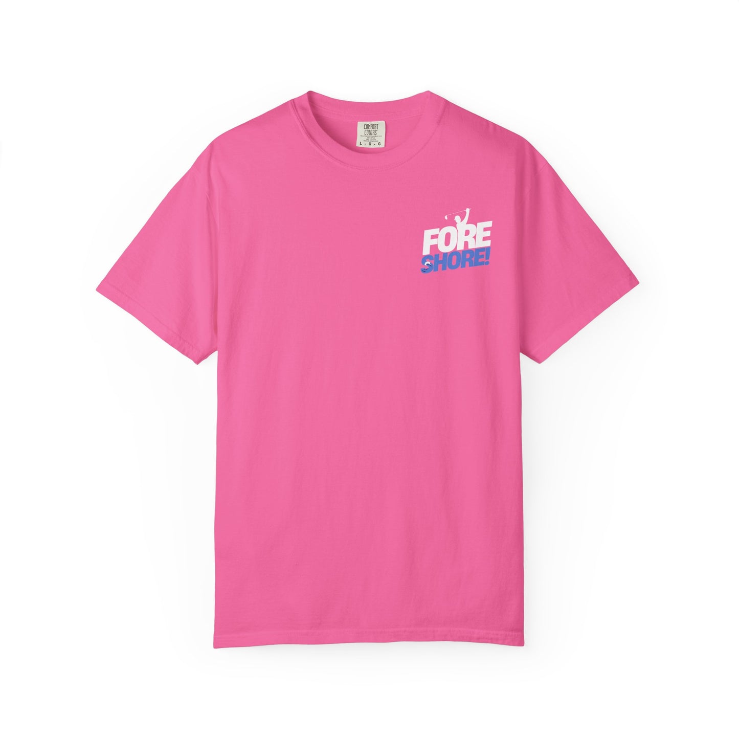 Fore Shore- Golfer Coastal Tee