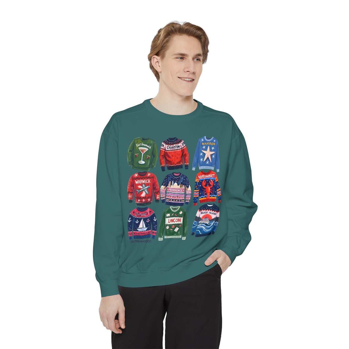 RI Ugly Sweater-Crewneck