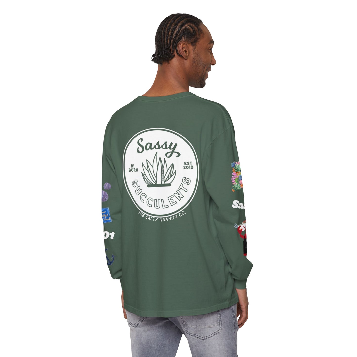 Sassy Succulents Long Sleeve T-Shirt