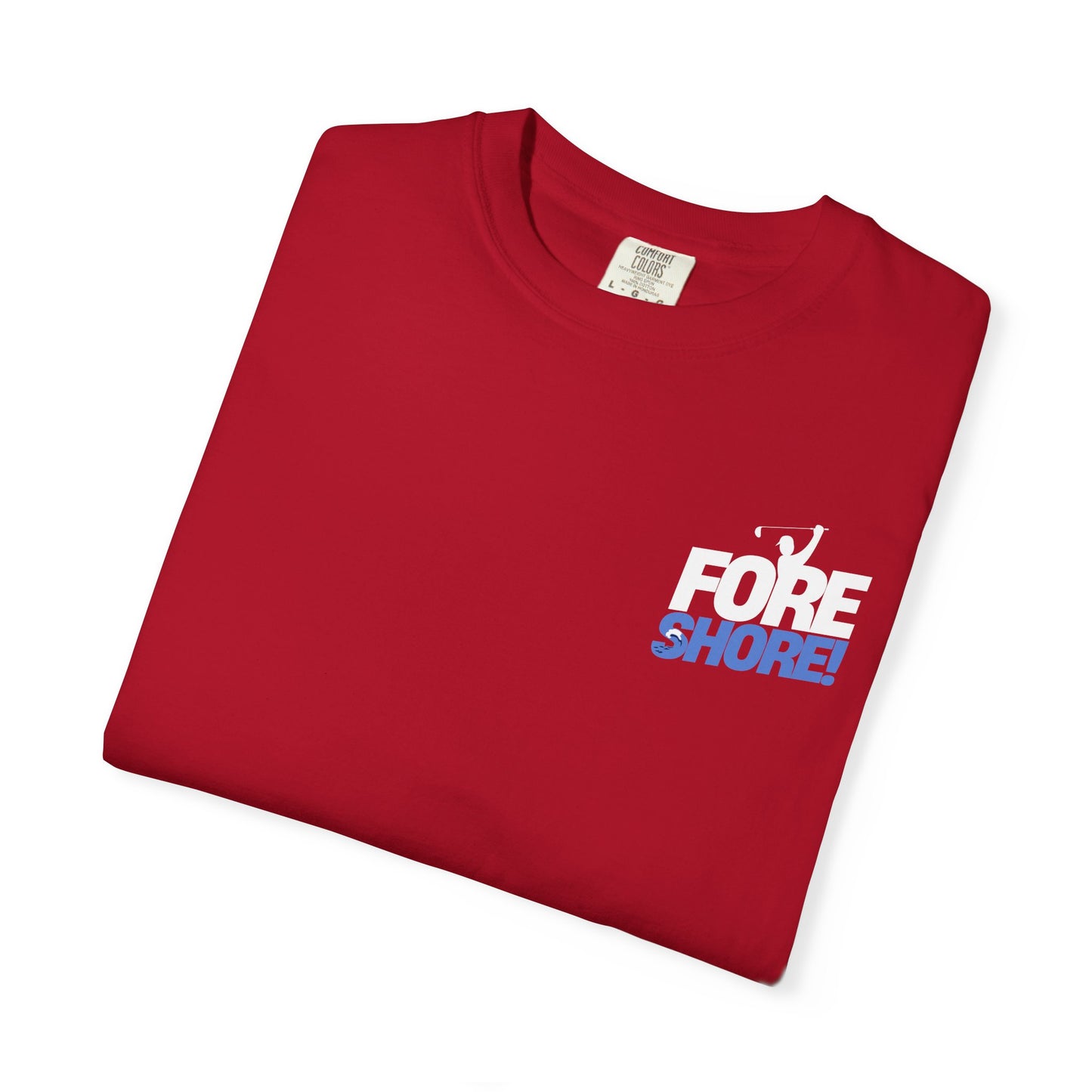 Fore Shore- Golfer Coastal Tee