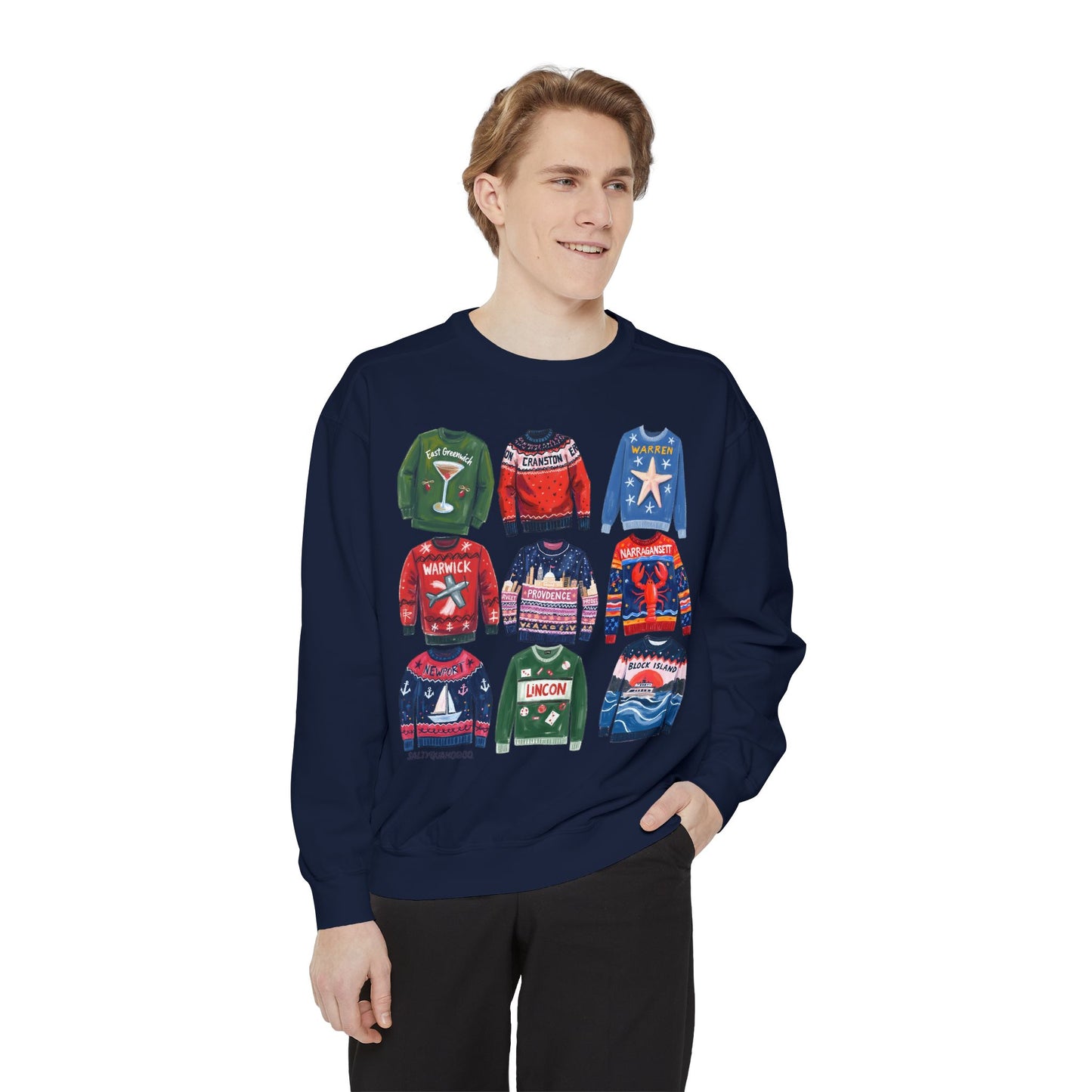 RI Ugly Sweater-Crewneck