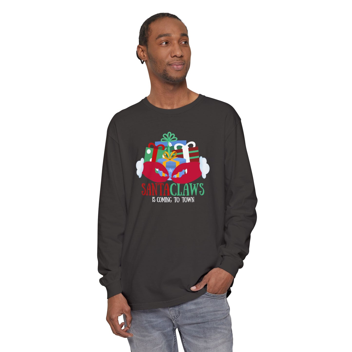 Santa Claws- Long Sleeve