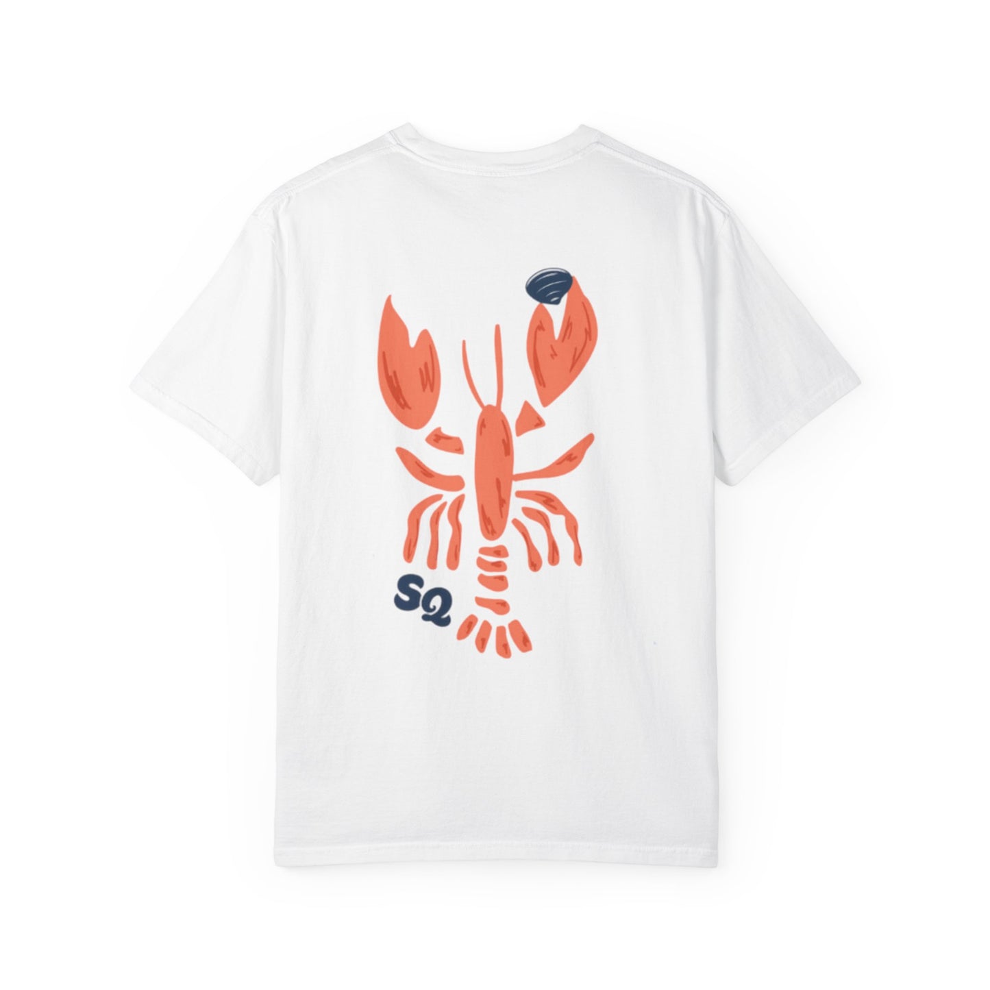 Salty Quahog Tee- Lobster on back