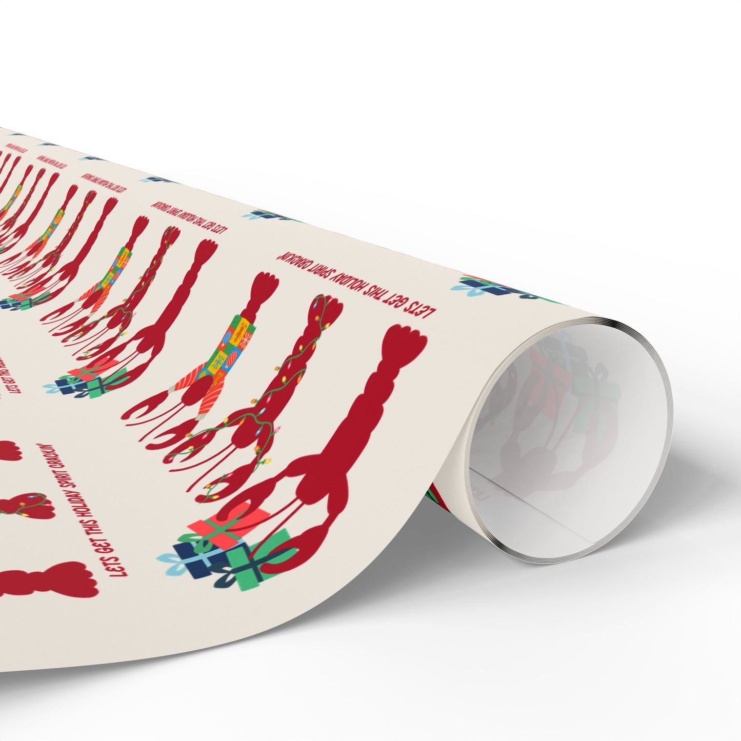 Lets Get This Holiday Spirit Crackin- Wrapping Paper