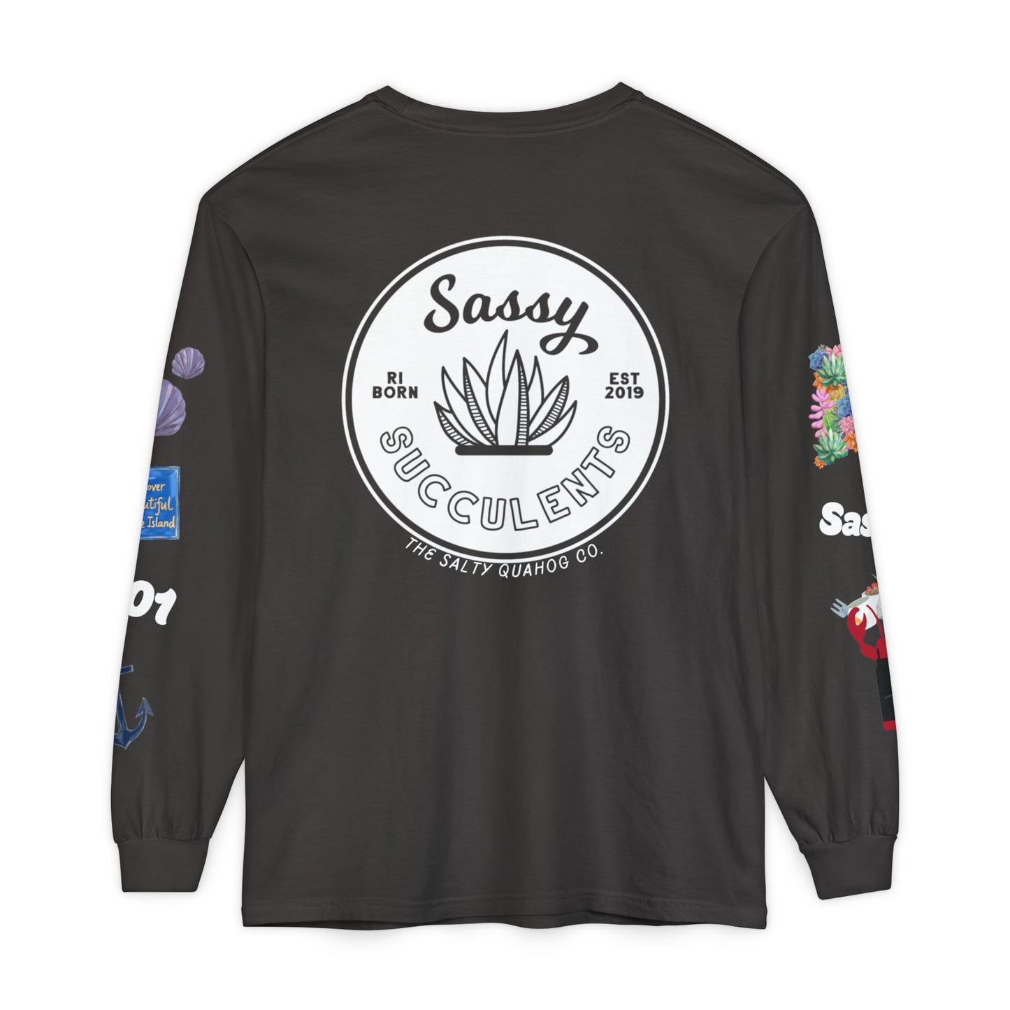 Sassy Succulents Long Sleeve T-Shirt