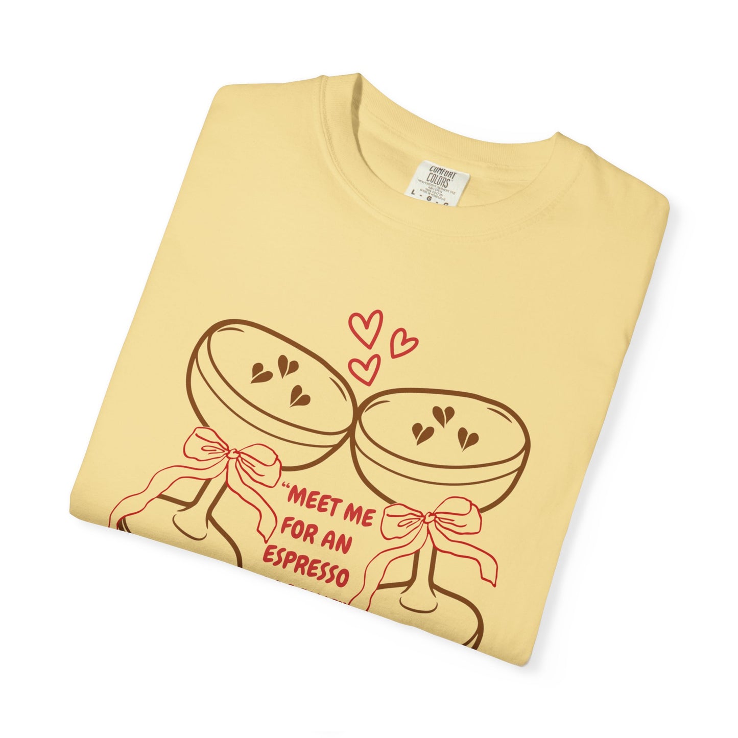 Espresso Martini T-Shirt — "Meet Me for an Espresso Martini" Graphic Tee