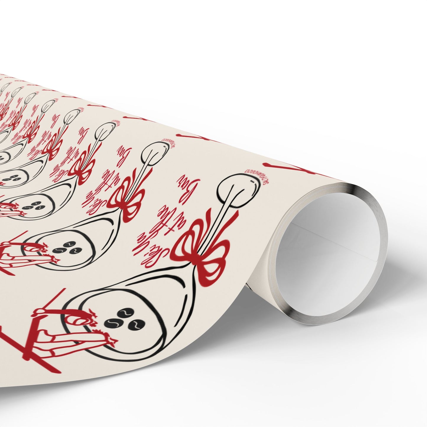 Ski Ya at the Bar- Wrapping Paper