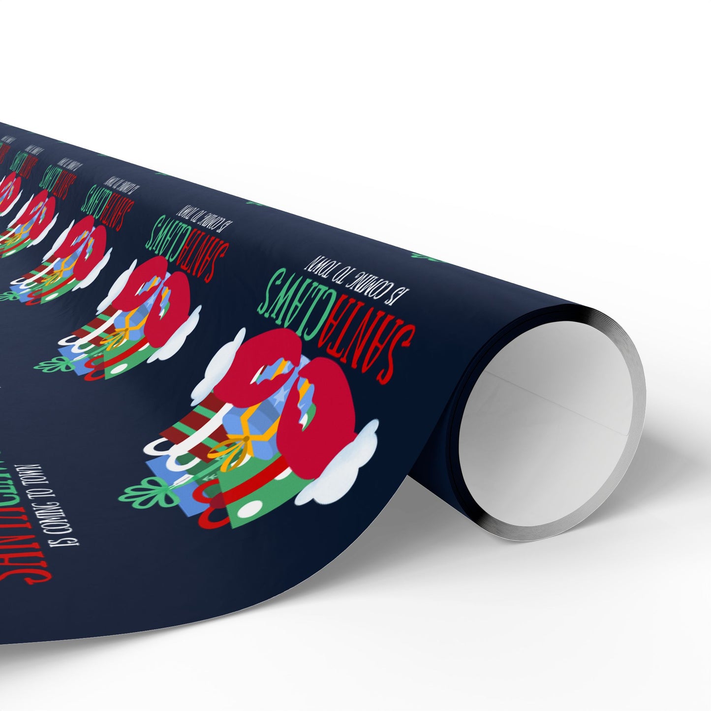 Santa Claws Wrapping Paper