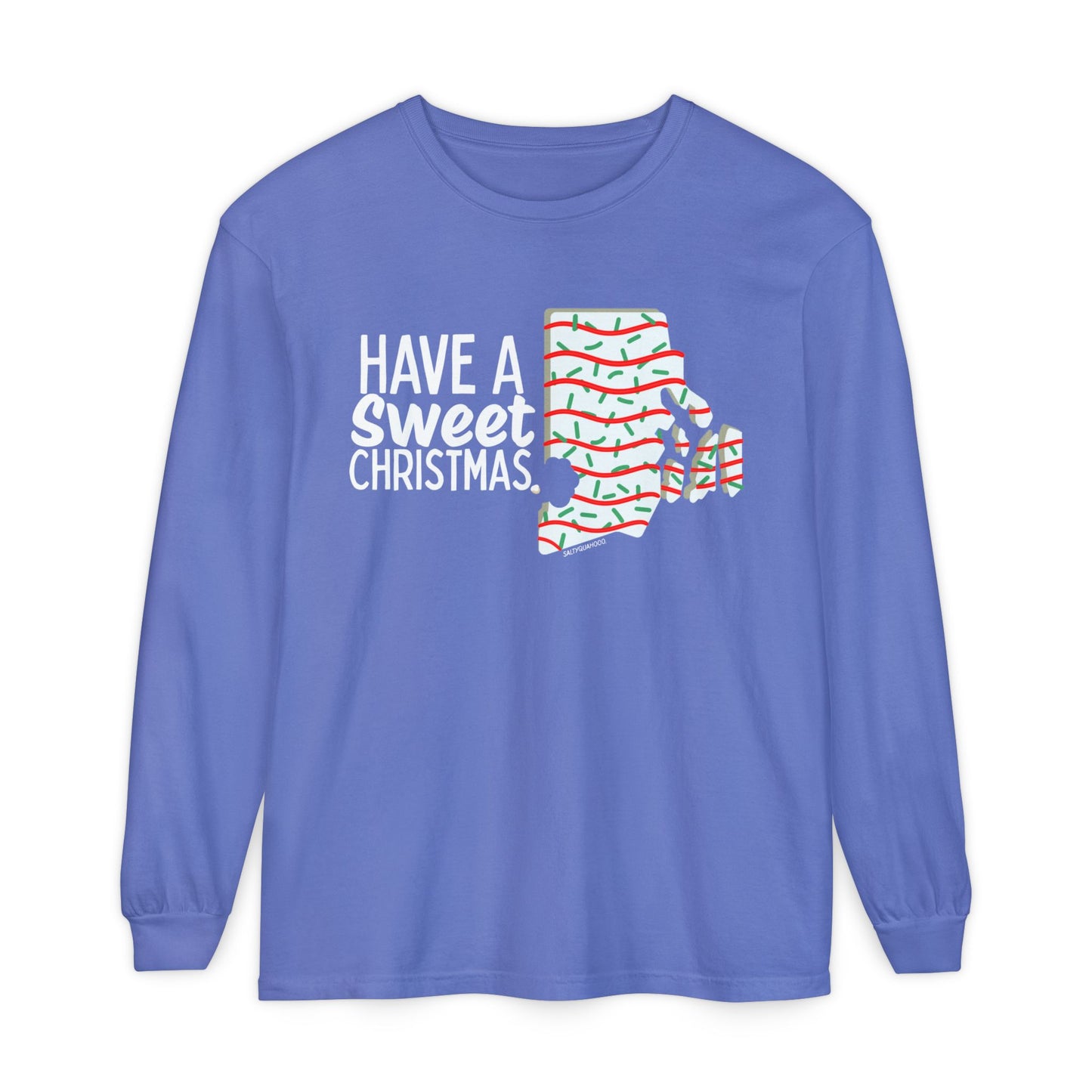 RI Shaped Holiday Cake- Long Sleeve