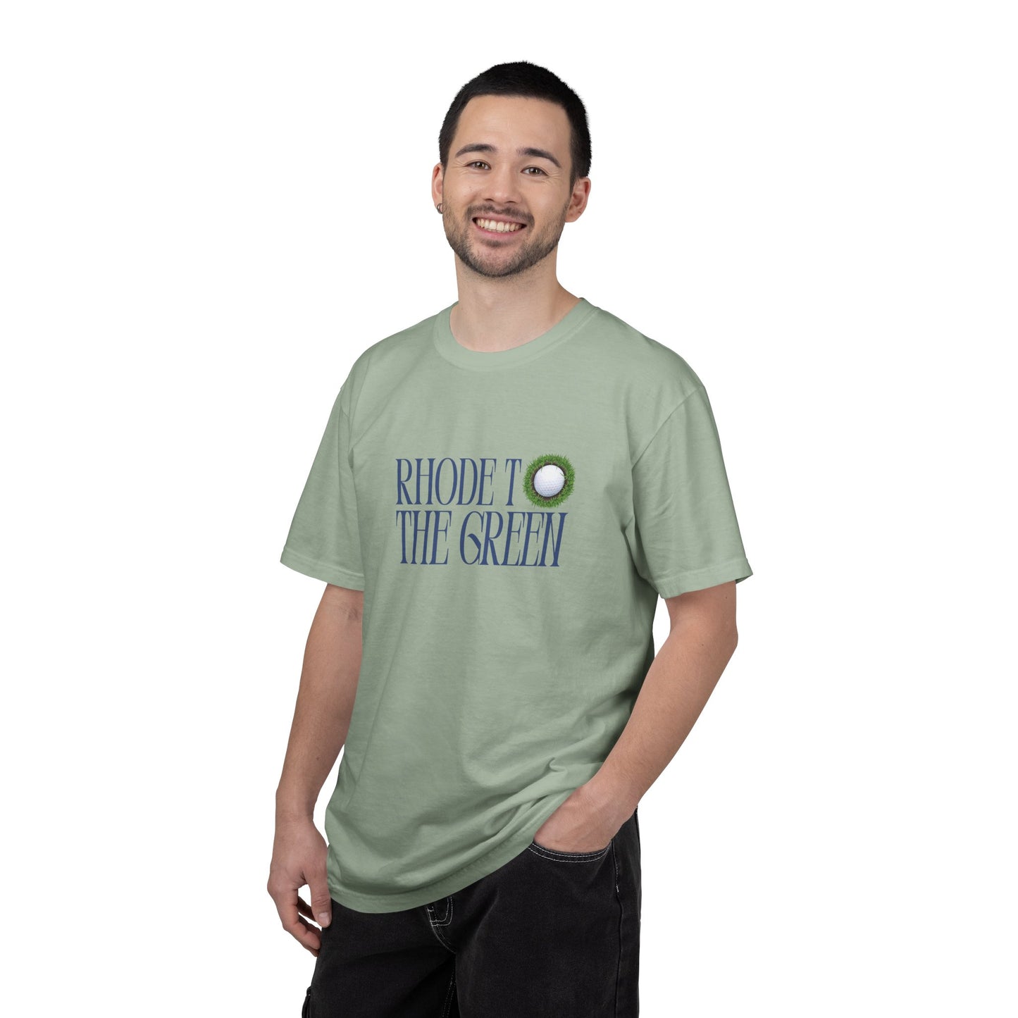 Rhode to the Green — Golfer Coastal Tee