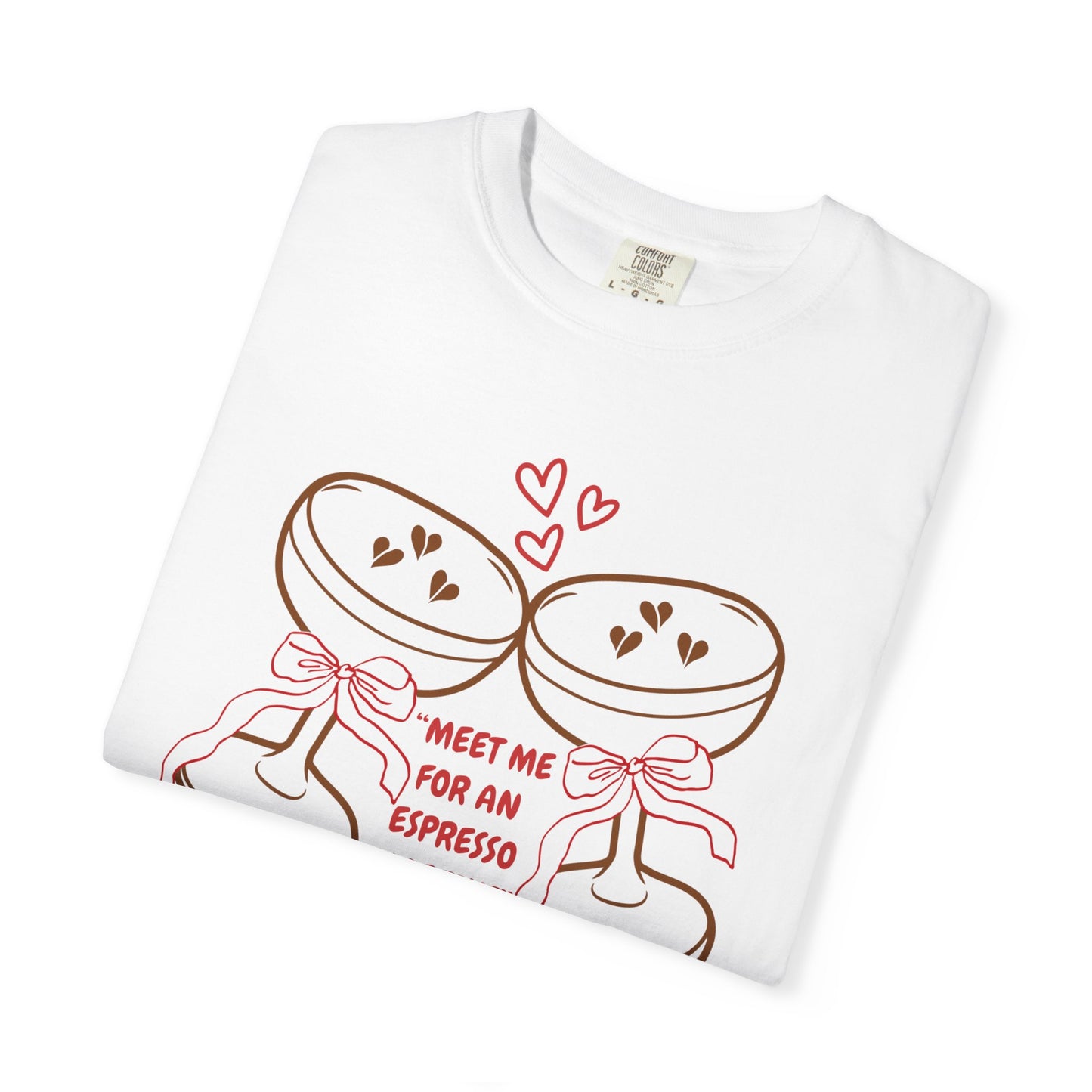 Espresso Martini T-Shirt — "Meet Me for an Espresso Martini" Graphic Tee