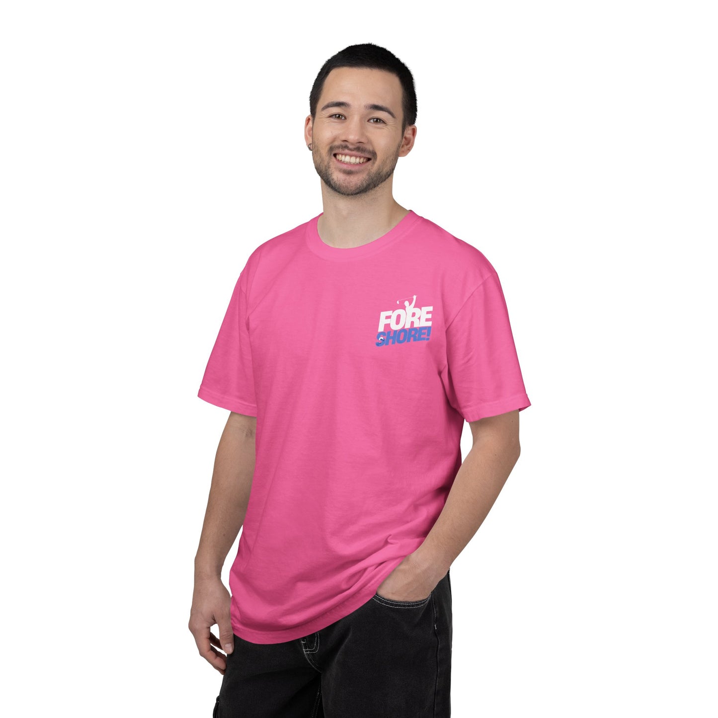 Fore Shore- Golfer Coastal Tee
