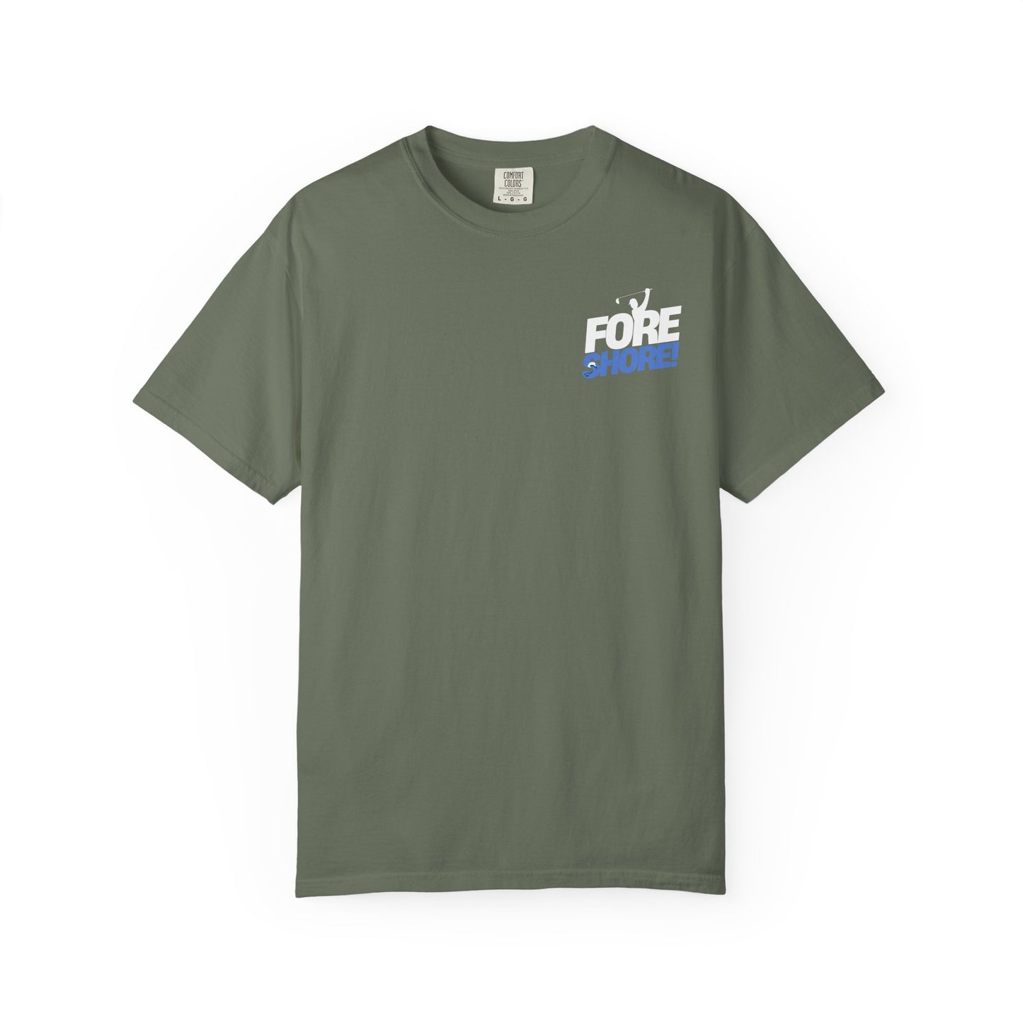 Fore Shore- Golfer Coastal Tee