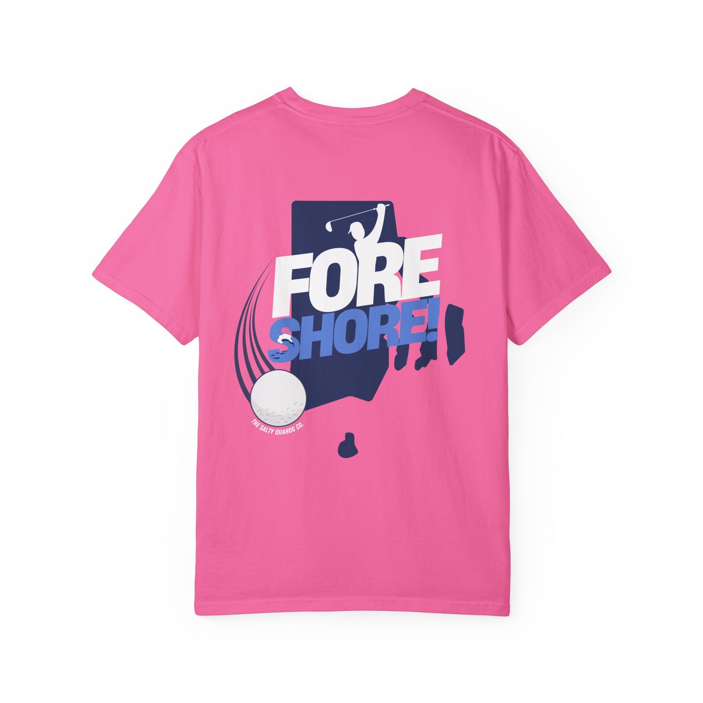 Fore Shore- Golfer Coastal Tee