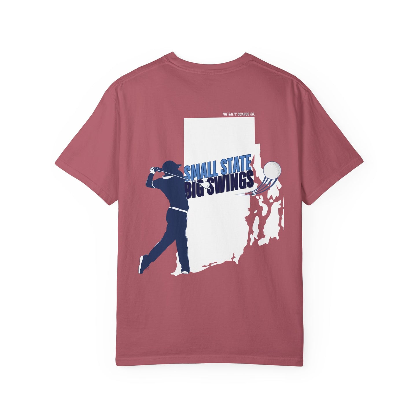 Small State Big Swings- Golfer Coastal Tee