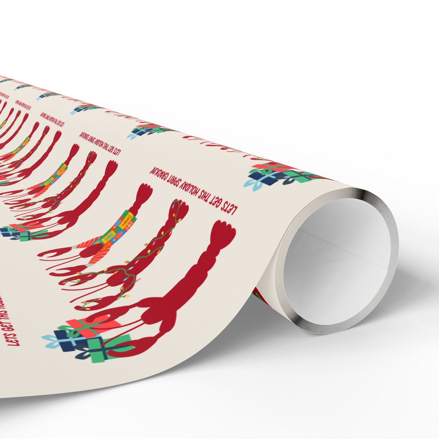 Lets Get This Holiday Spirit Crackin- Wrapping Paper