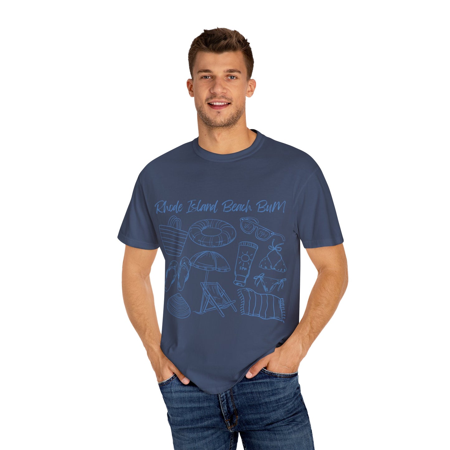 Rhode Island Beach Bum T-shirt