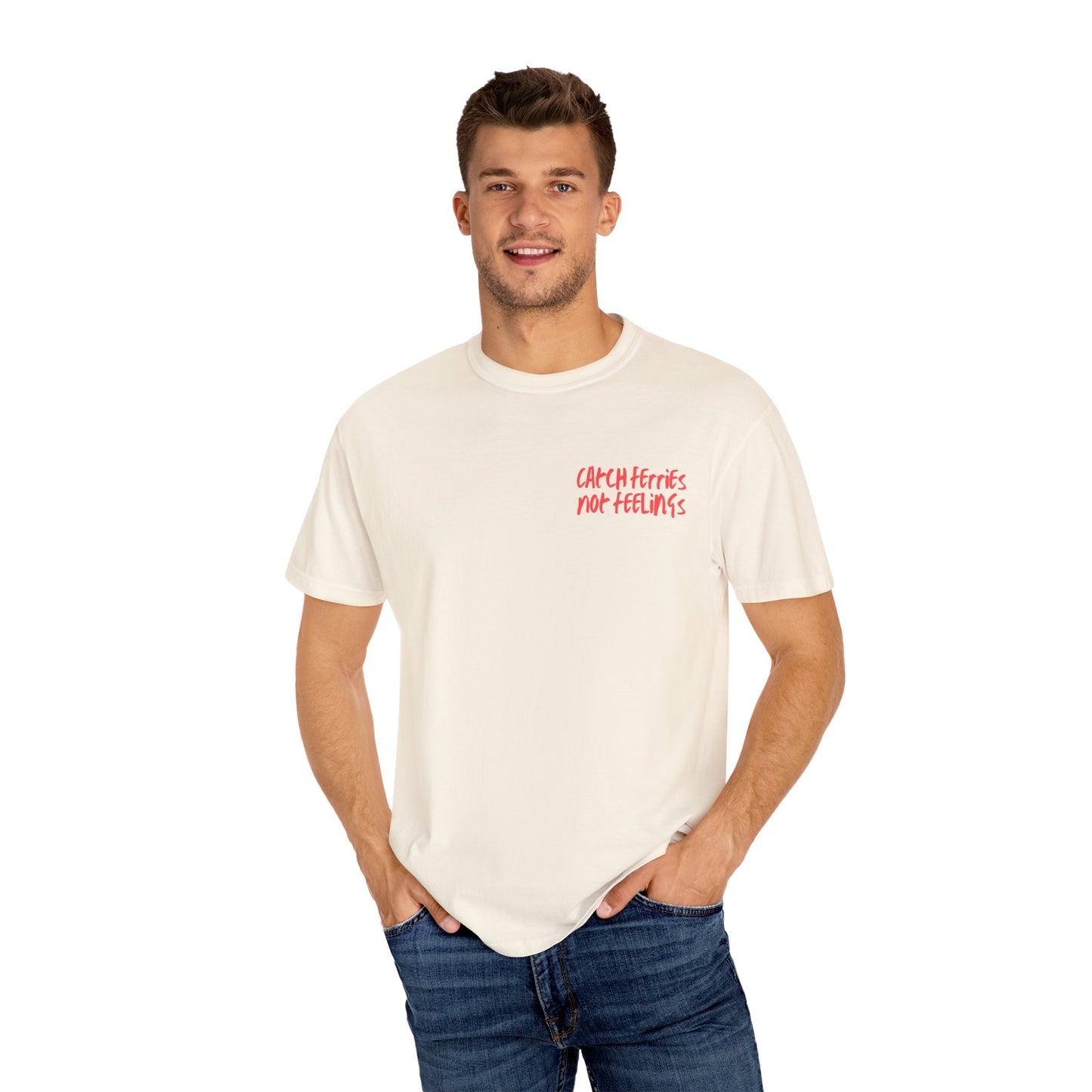 Catch Feelings not Ferries Block Island T-shirt