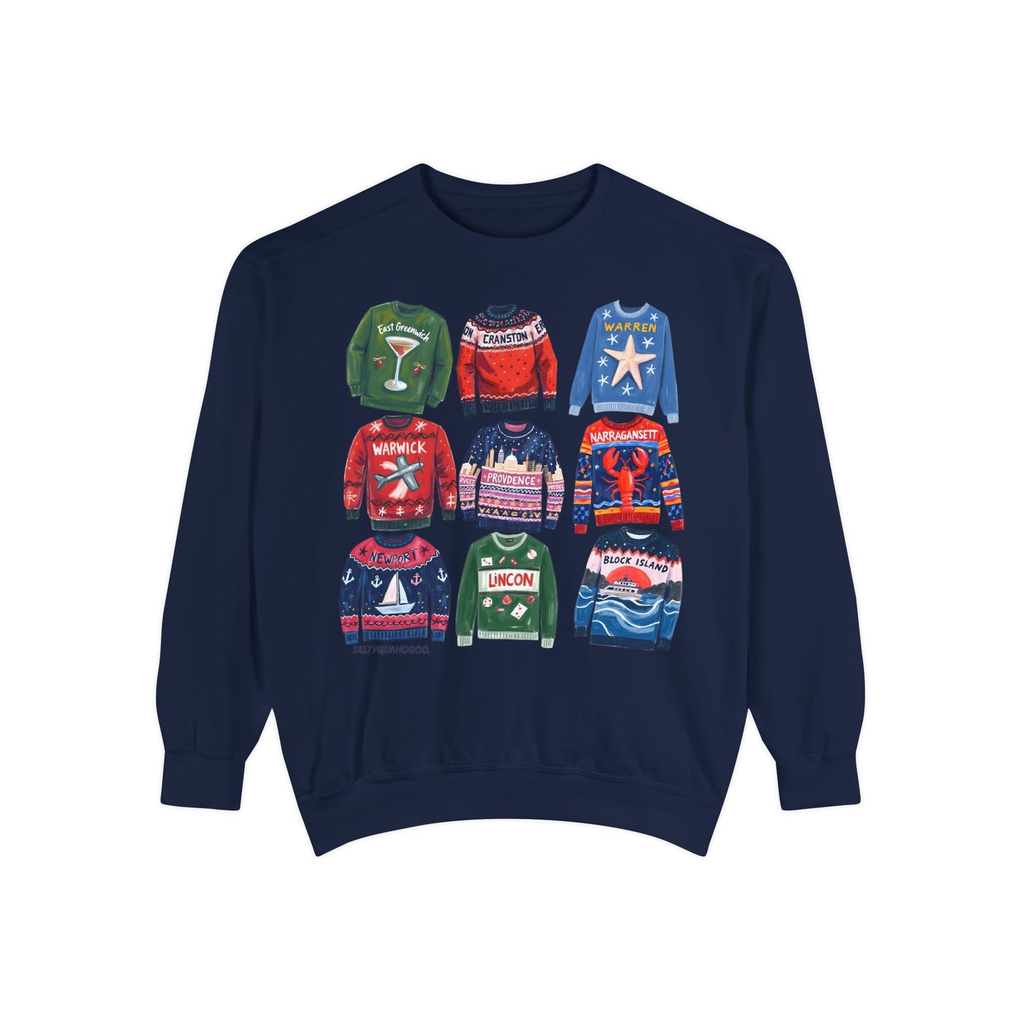 RI Ugly Sweater-Crewneck