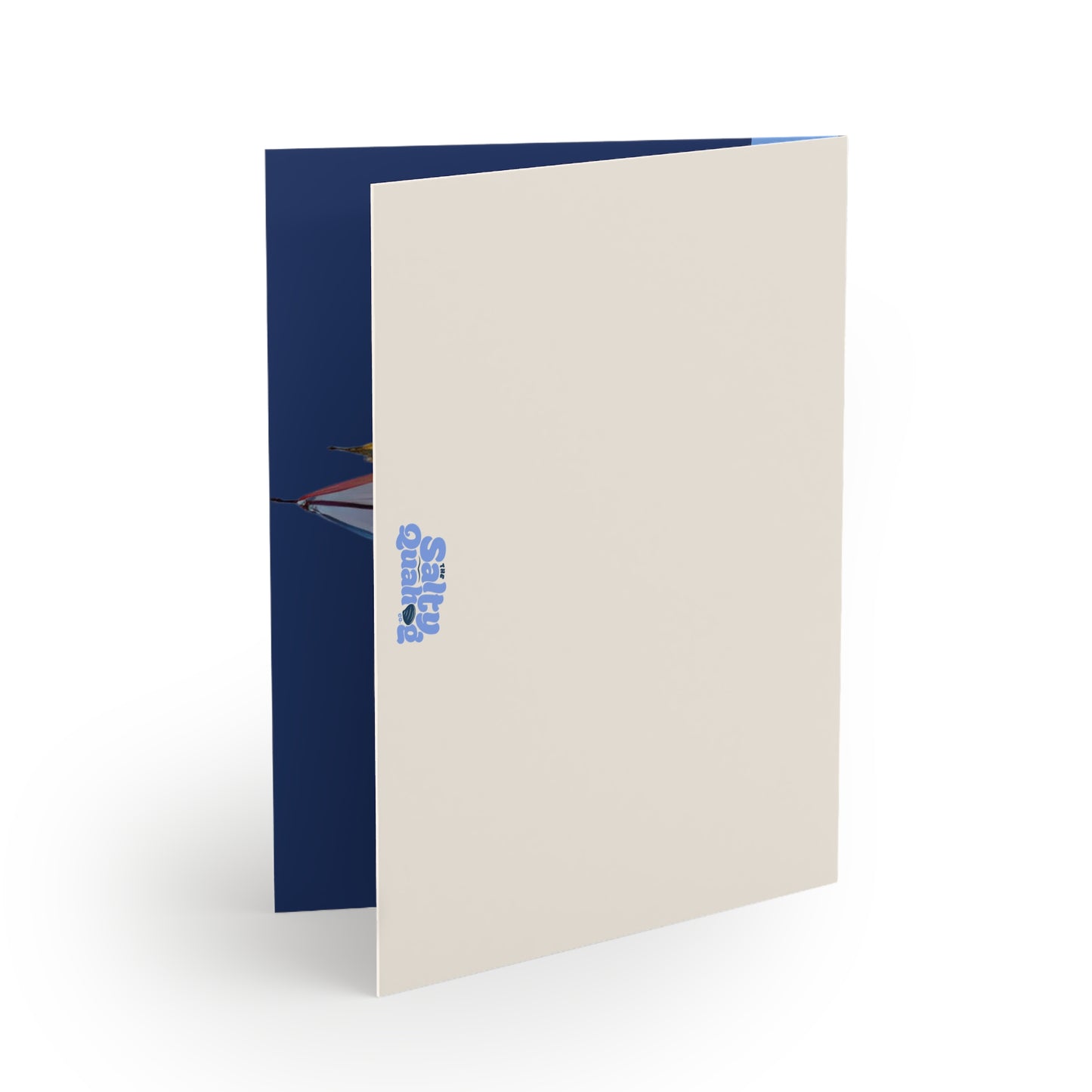 Sailboat Christmas Tree-Holidays Greeting Cards (8, 16, 24 pcs)