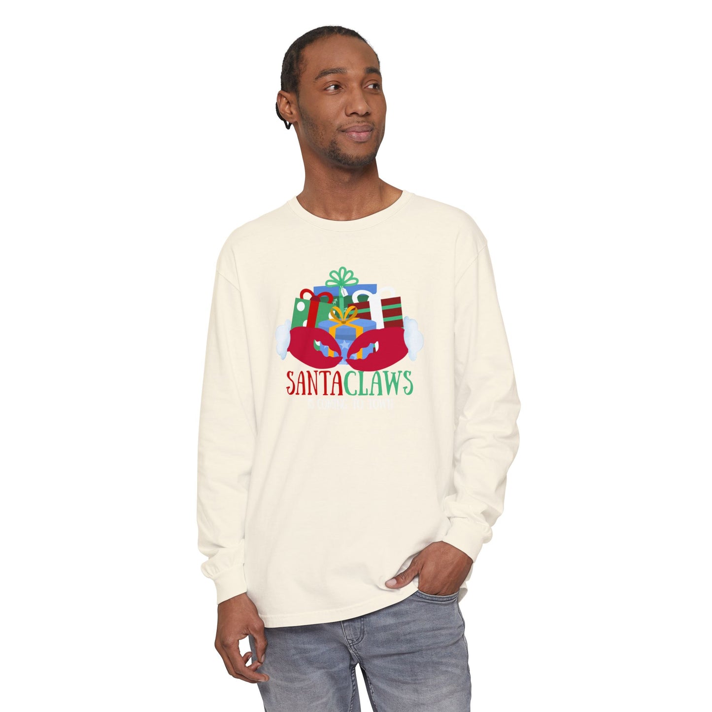 Santa Claws- Long Sleeve