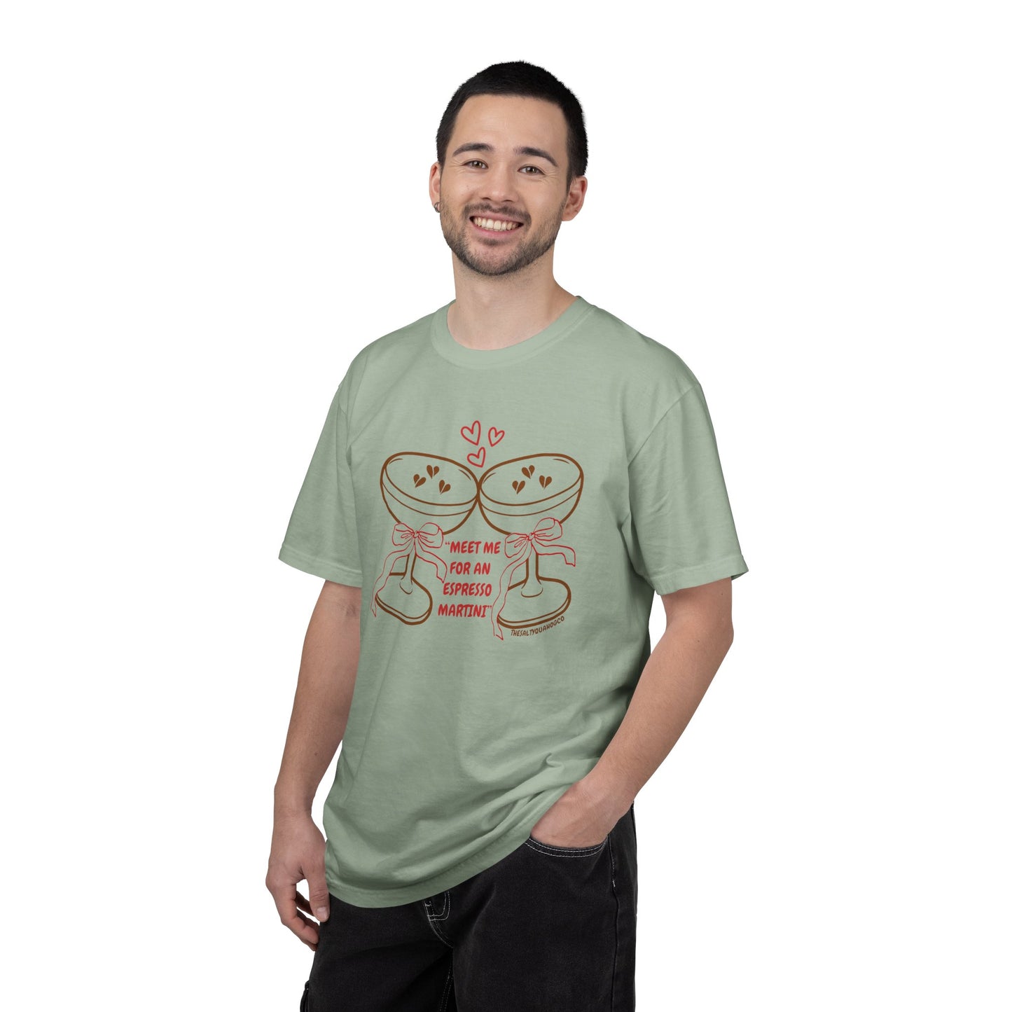 Espresso Martini T-Shirt — "Meet Me for an Espresso Martini" Graphic Tee
