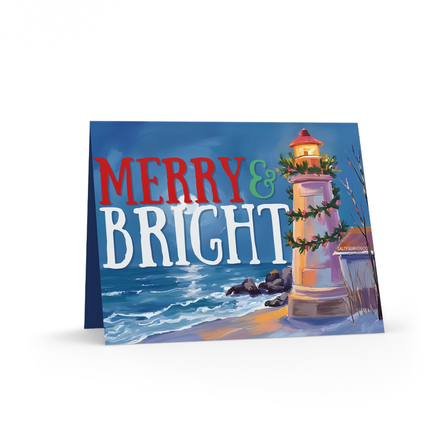 Merry and Bright-Holidays Greeting Cards (8, 16, 24 pcs)
