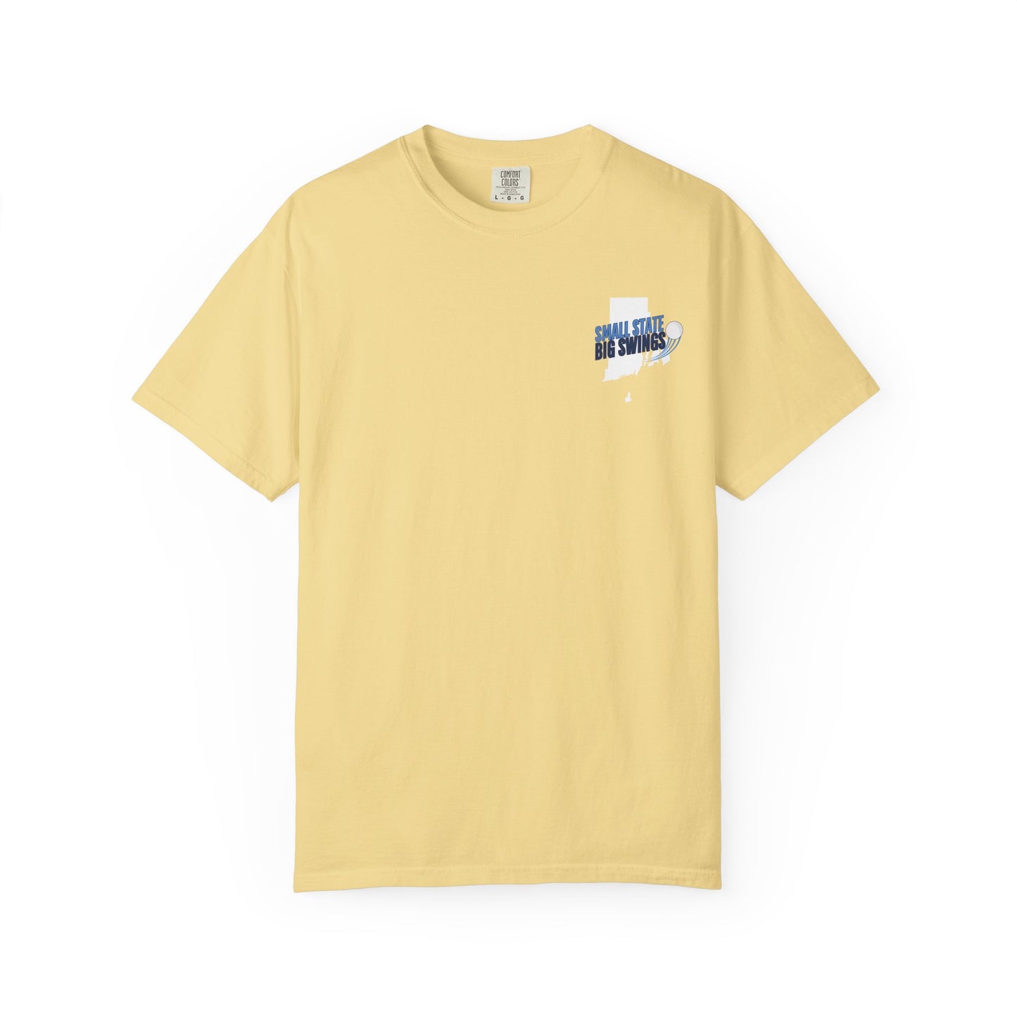 Small State Big Swings- Golfer Coastal Tee