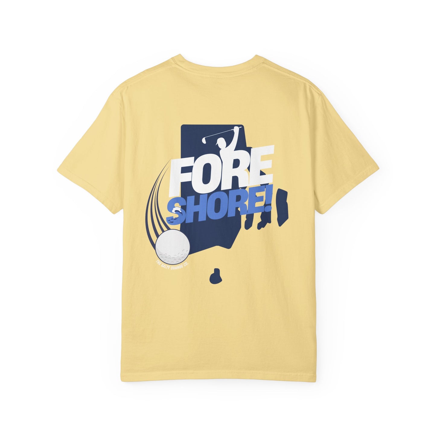 Fore Shore- Golfer Coastal Tee