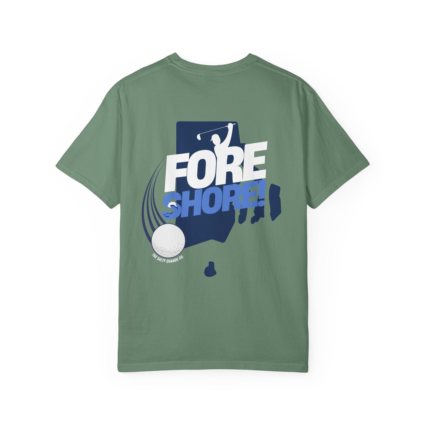 Fore Shore- Golfer Coastal Tee