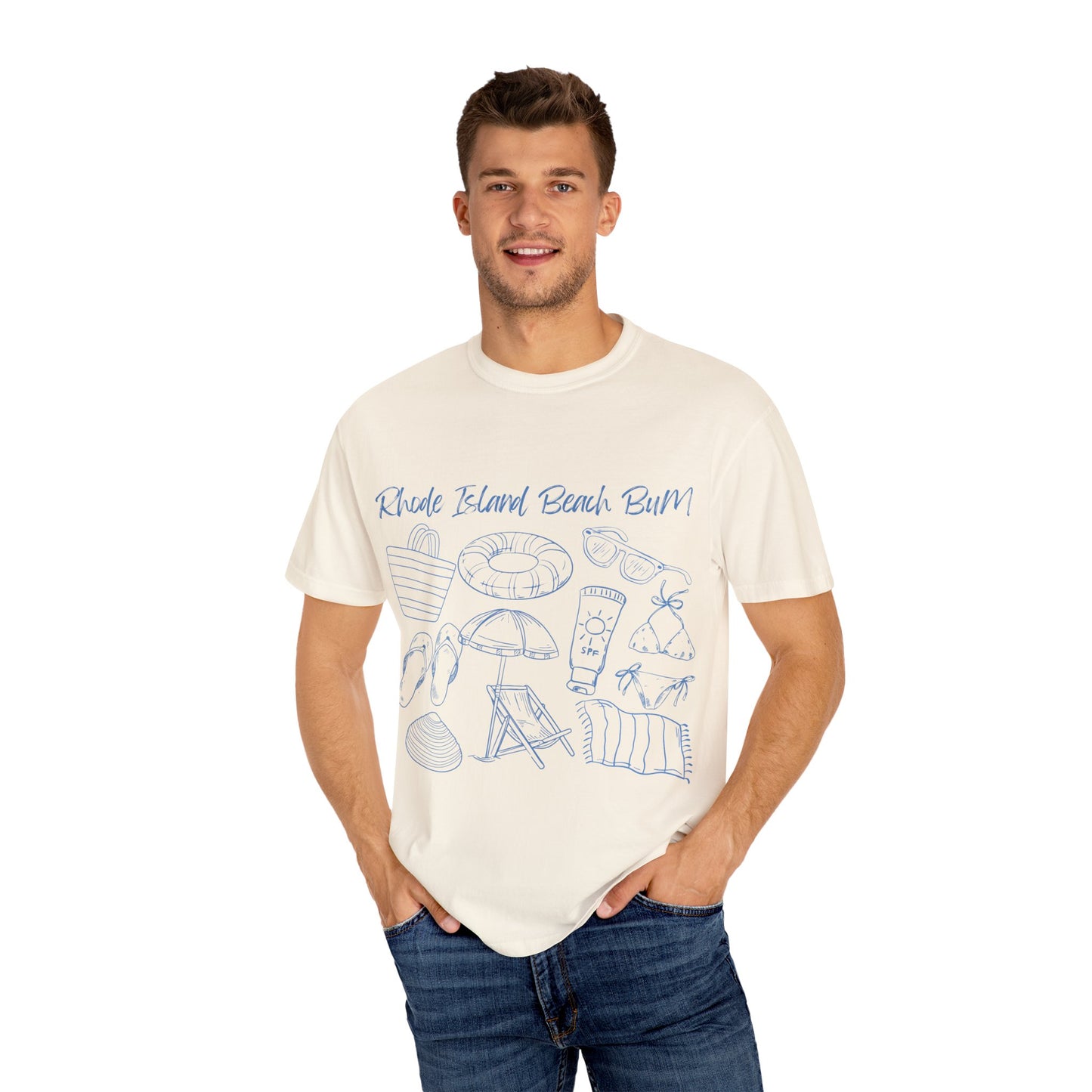 Rhode Island Beach Bum T-shirt