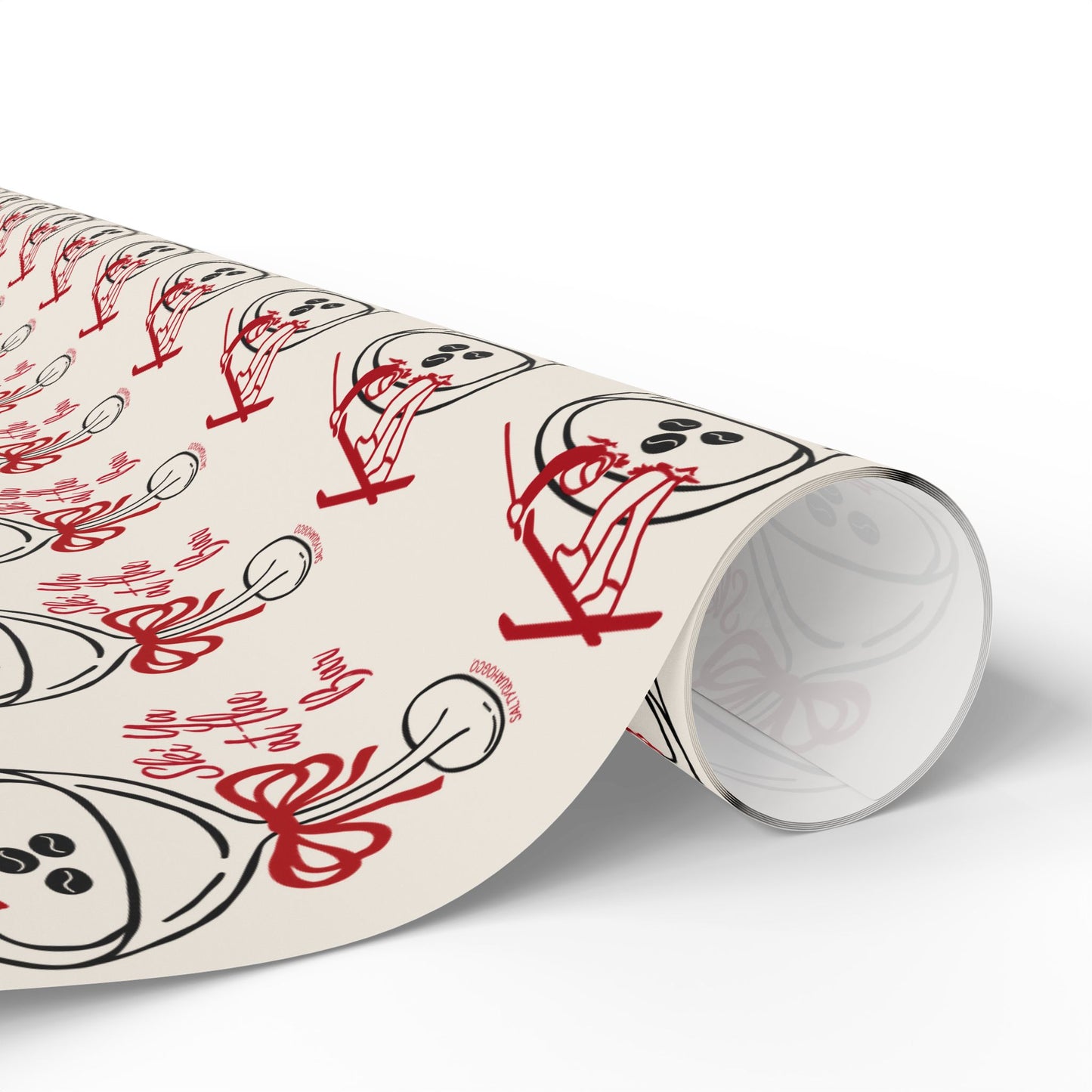 Ski Ya at the Bar- Wrapping Paper