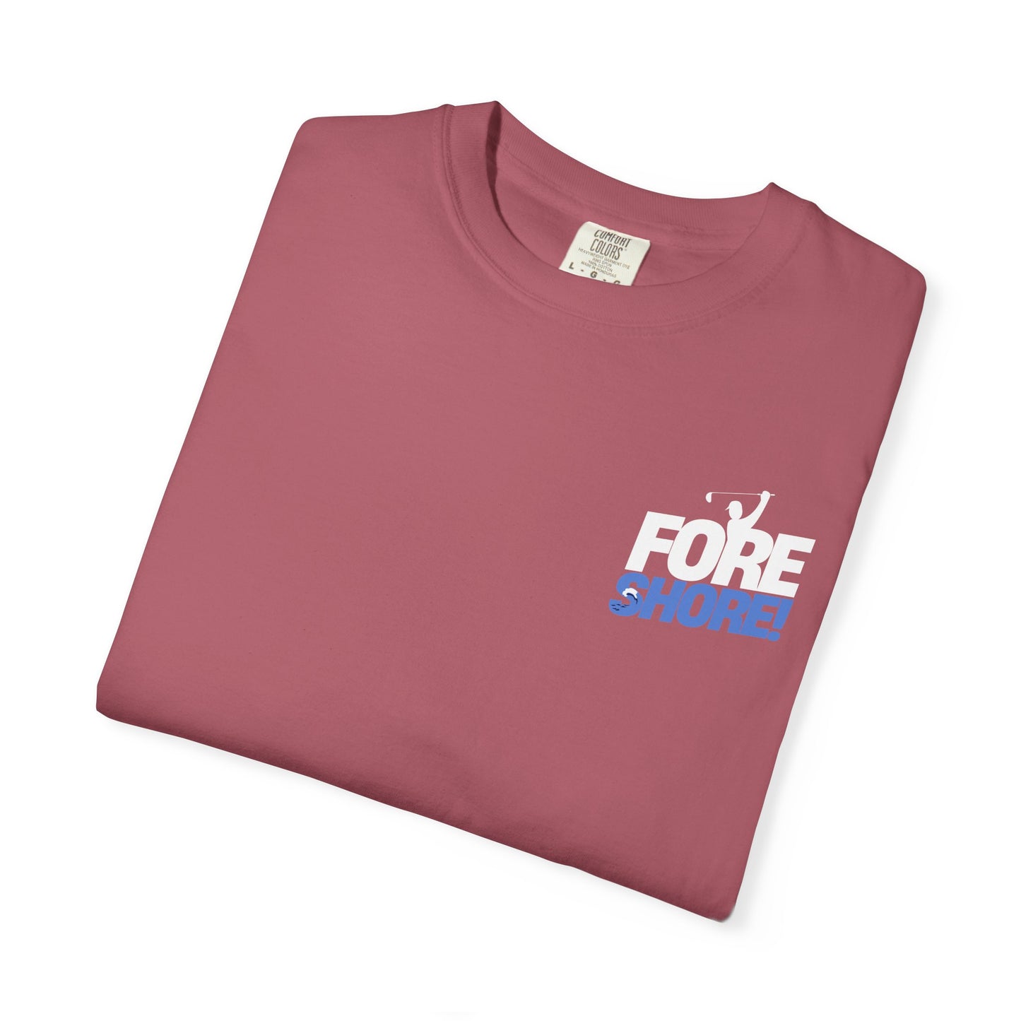 Fore Shore- Golfer Coastal Tee