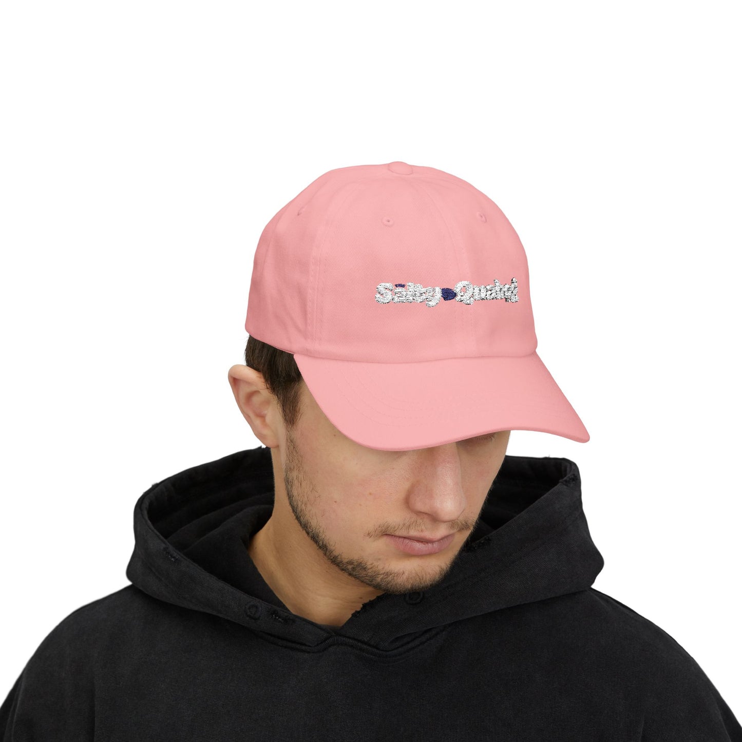 Salty Quahog Logo  Dad Cap