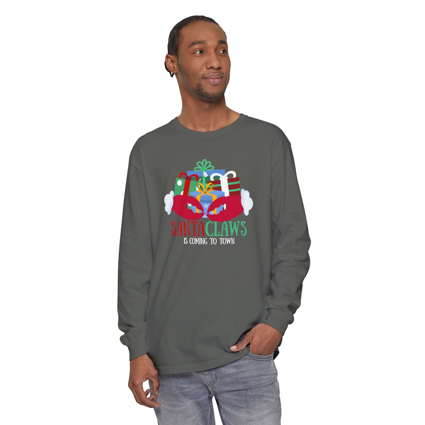 Santa Claws- Long Sleeve