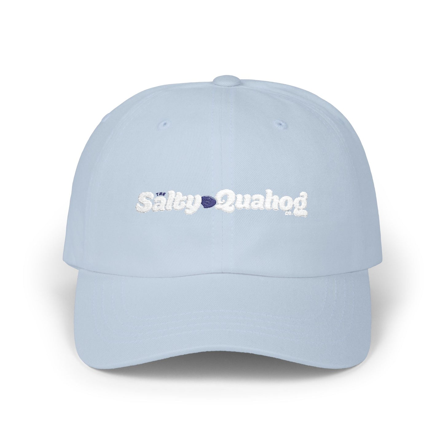 Salty Quahog Logo  Dad Cap