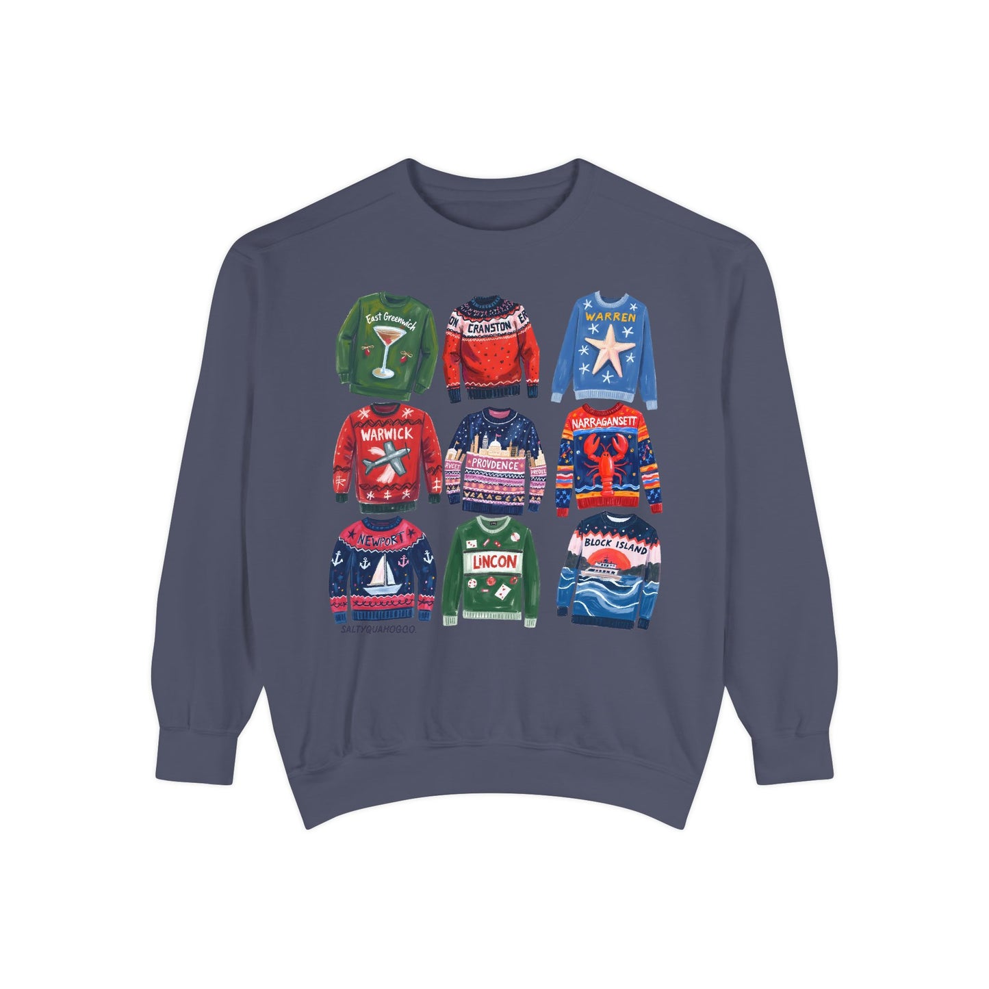RI Ugly Sweater-Crewneck
