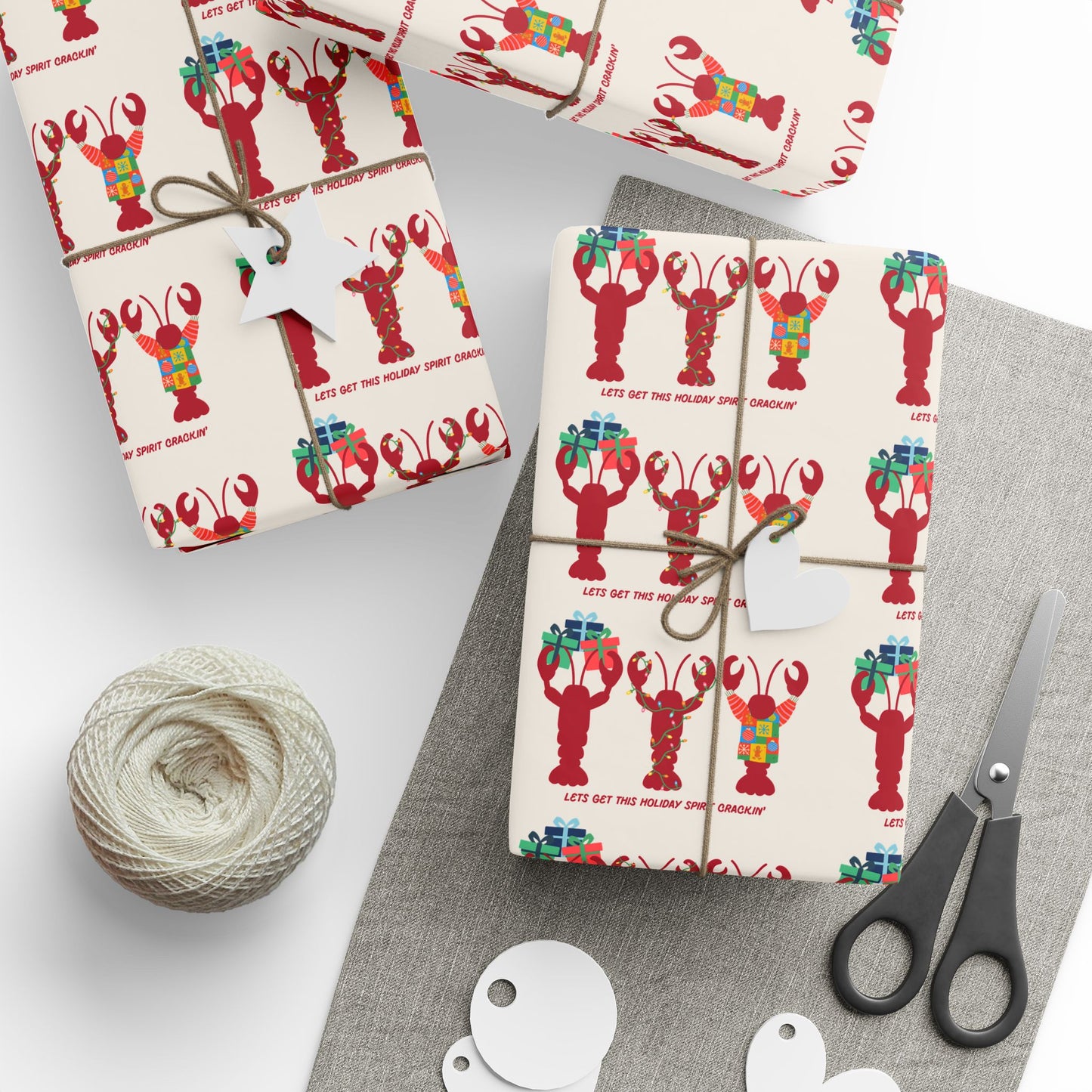 Lets Get This Holiday Spirit Crackin- Wrapping Paper