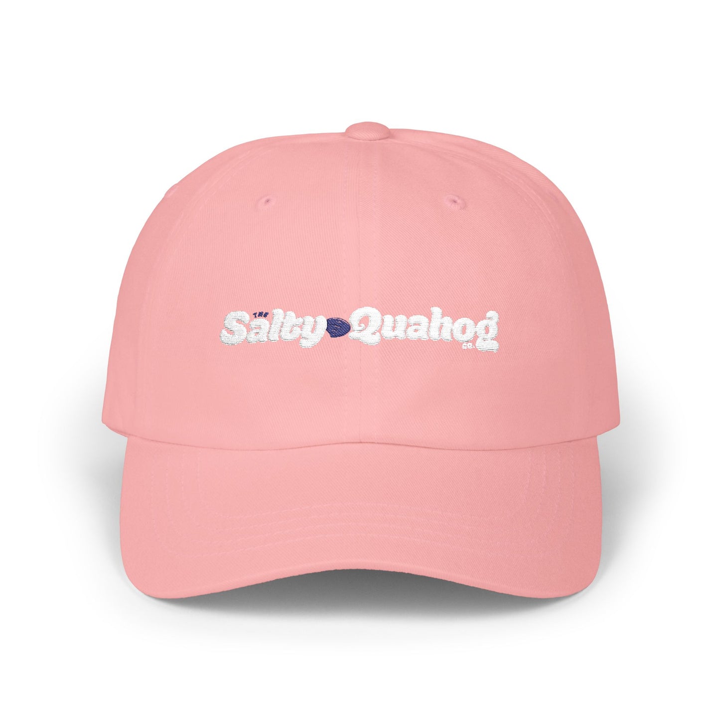 Salty Quahog Logo  Dad Cap