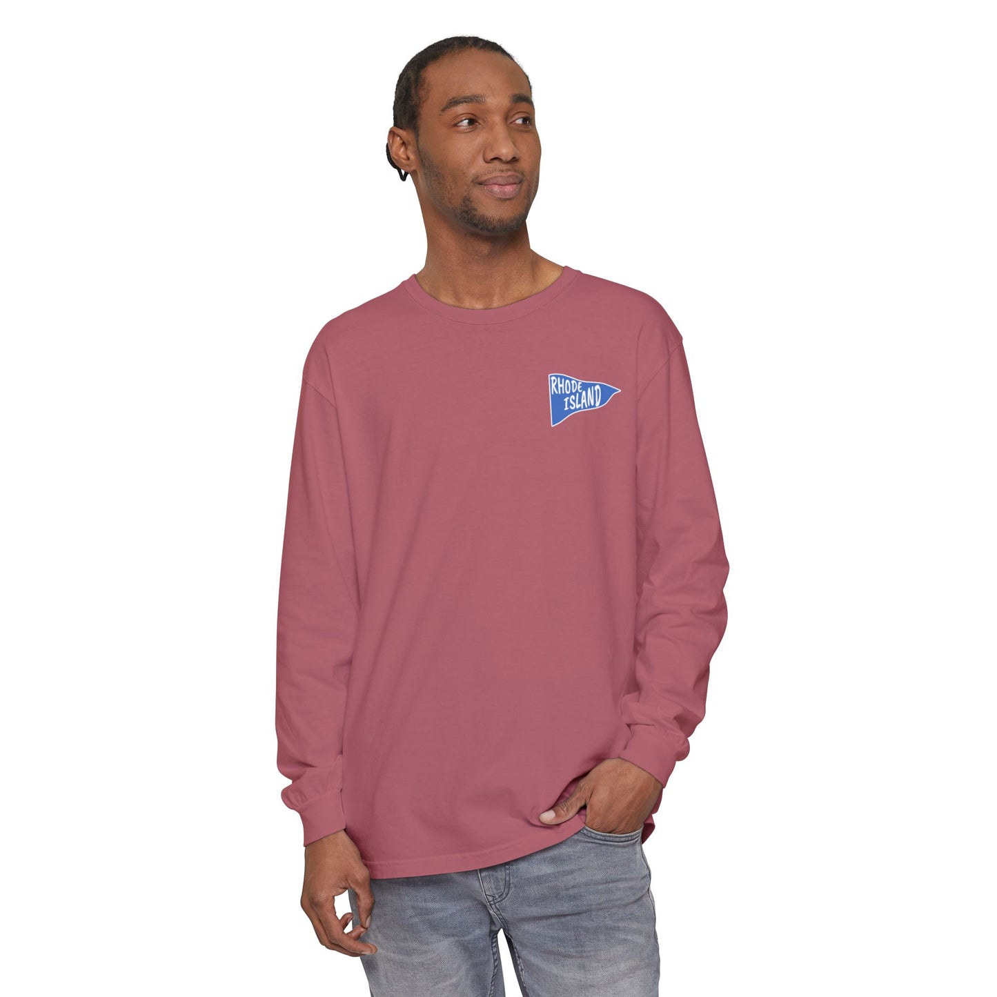 College Sketch Unisex Long Sleeve T-Shirt