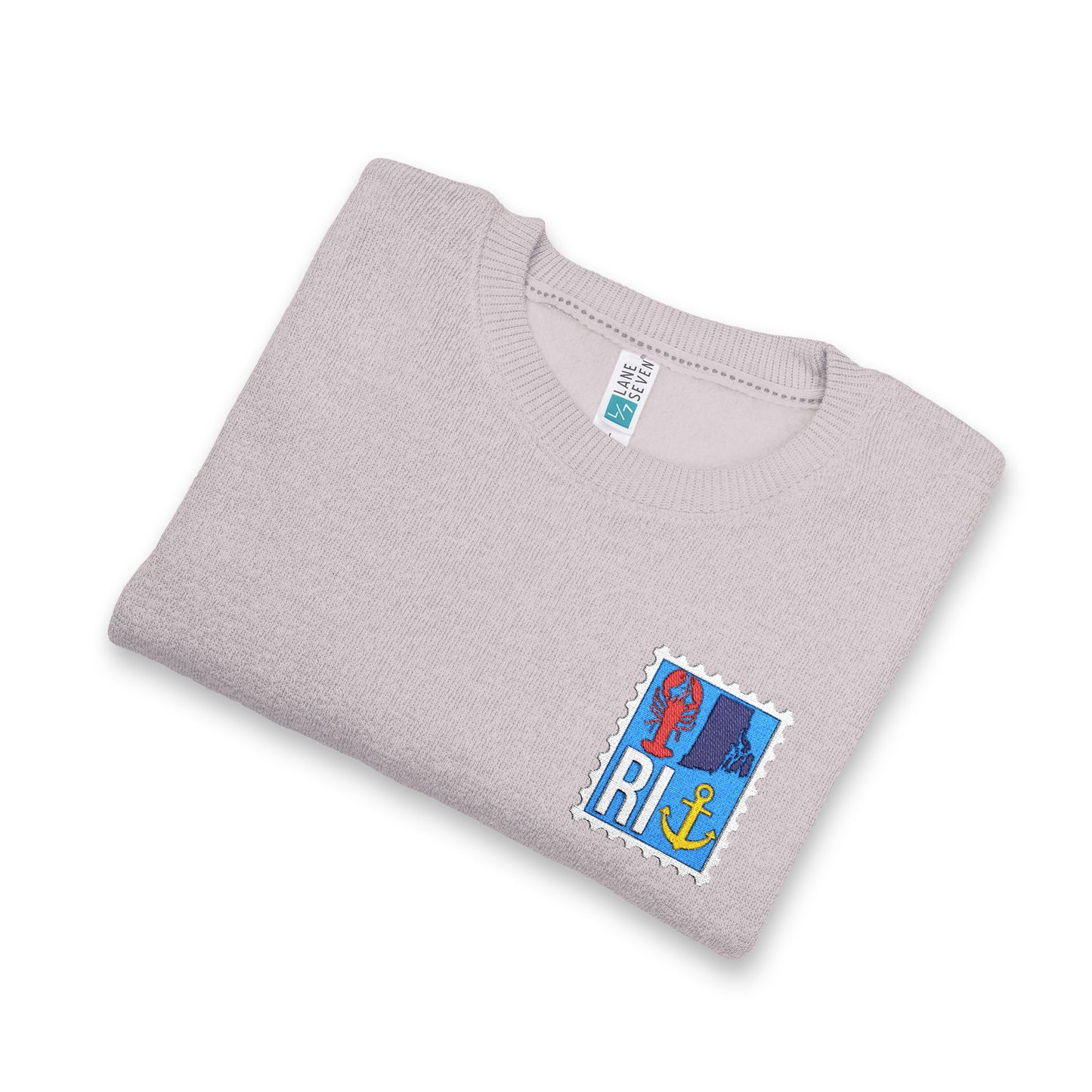 RI Stamp Knit Crewneck