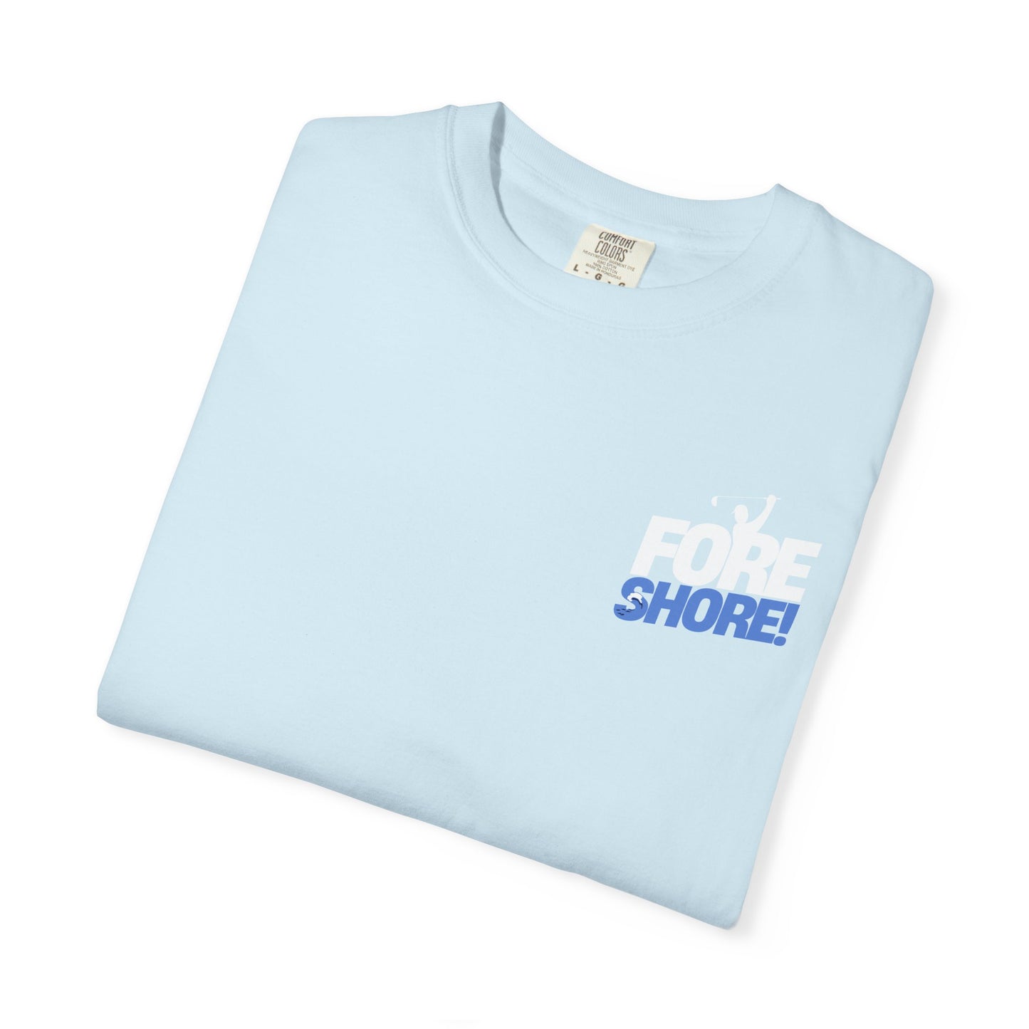Fore Shore- Golfer Coastal Tee