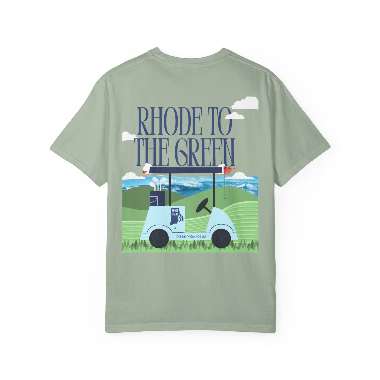 Rhode to the Green — Golfer Coastal Tee